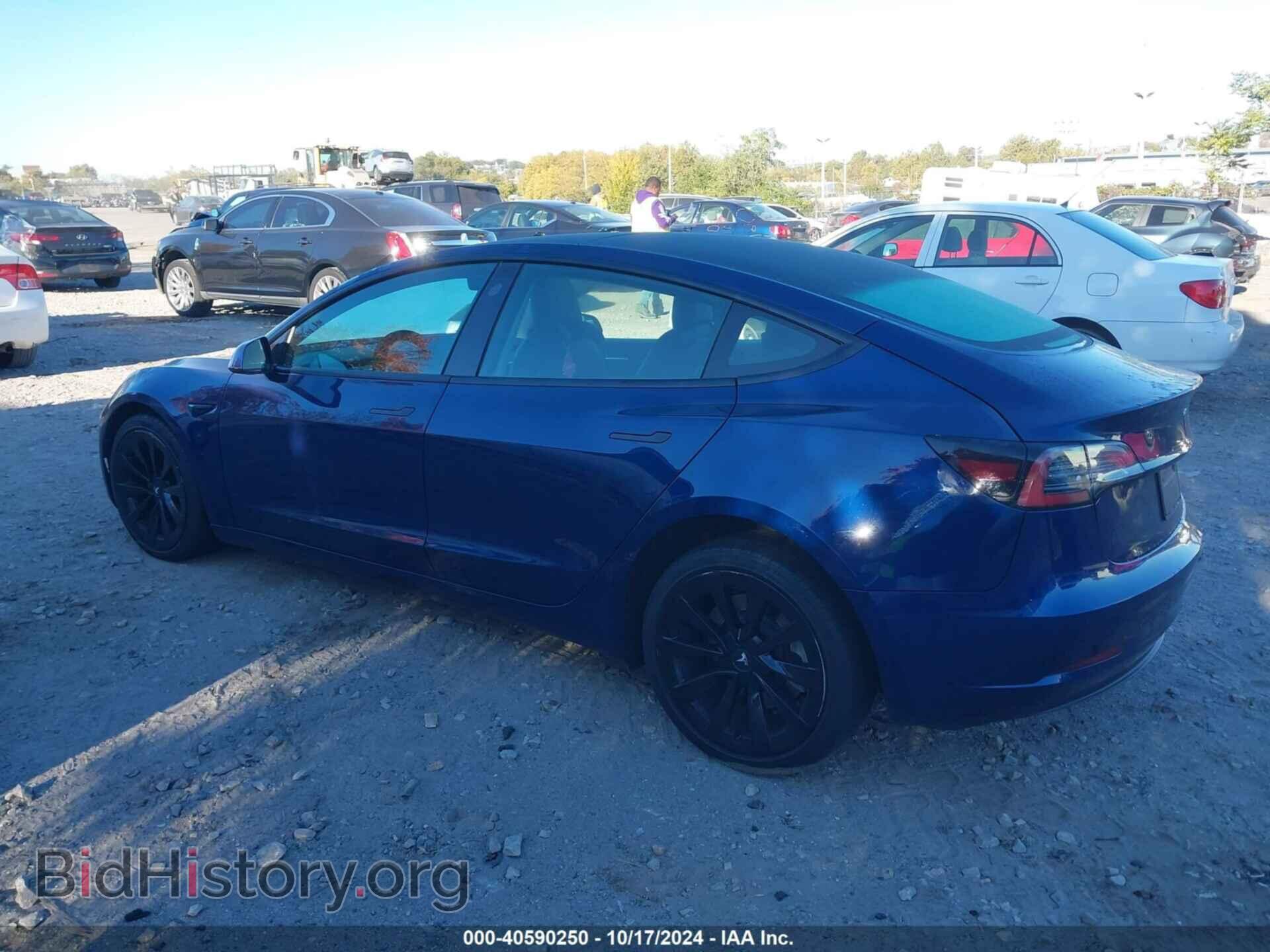 2022 TESLA MODEL 3 - VIN: 5YJ3E1EA5NF188397 - Фото 3