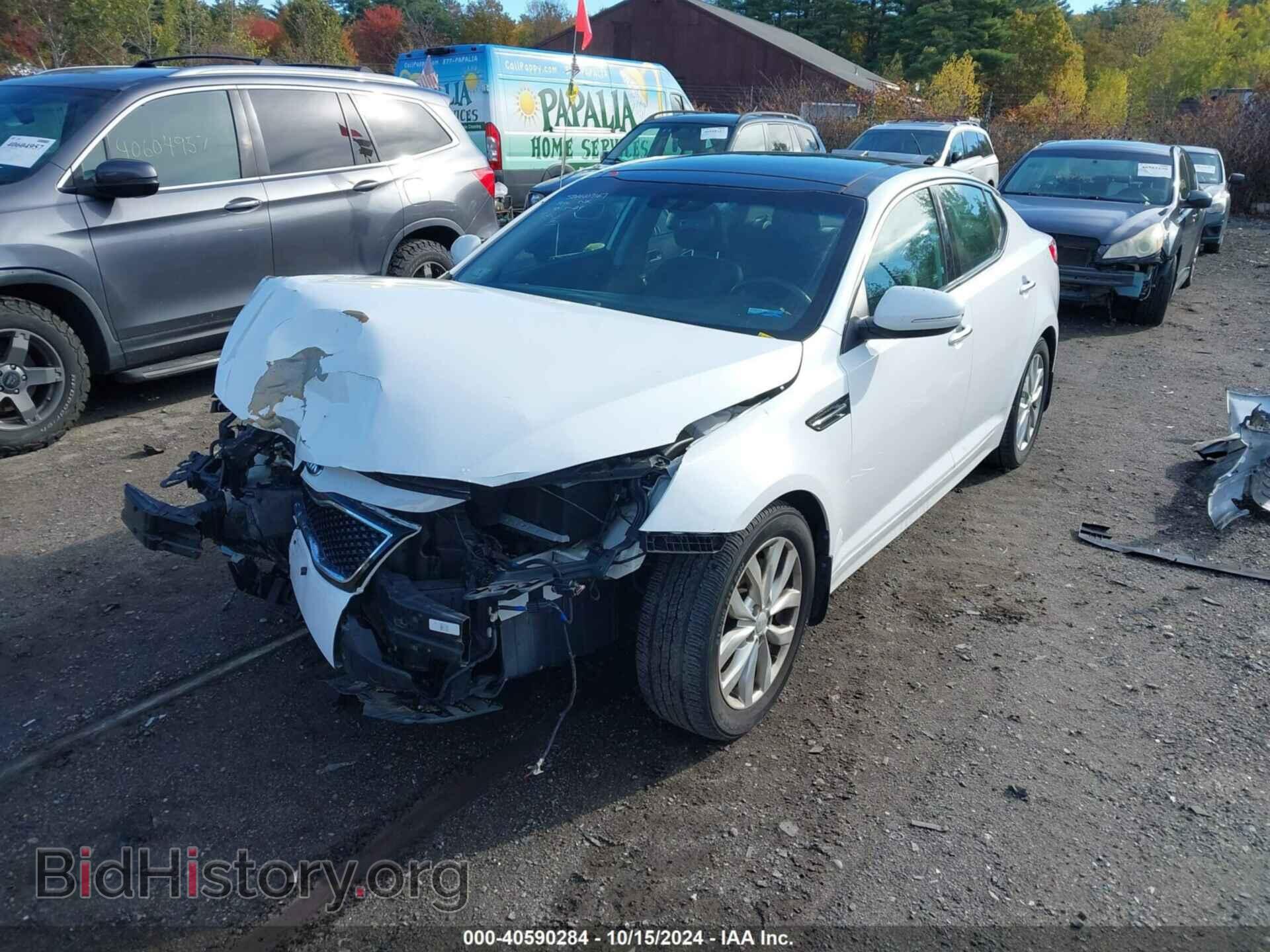2015 KIA OPTIMA - VIN: 5XXGN4A76FG483505 - Фото 2