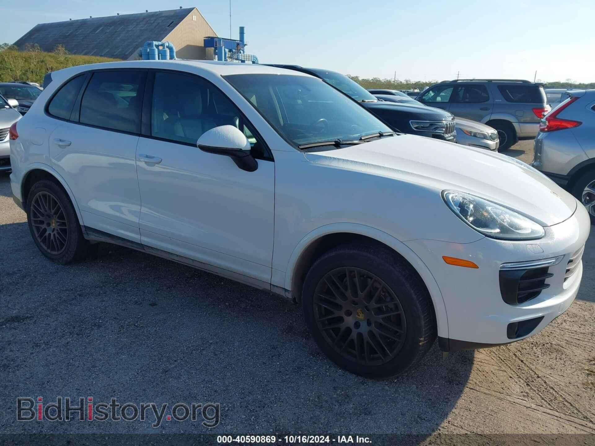 Фотография WP1AA2A28HKA89912 - PORSCHE CAYENNE 2017