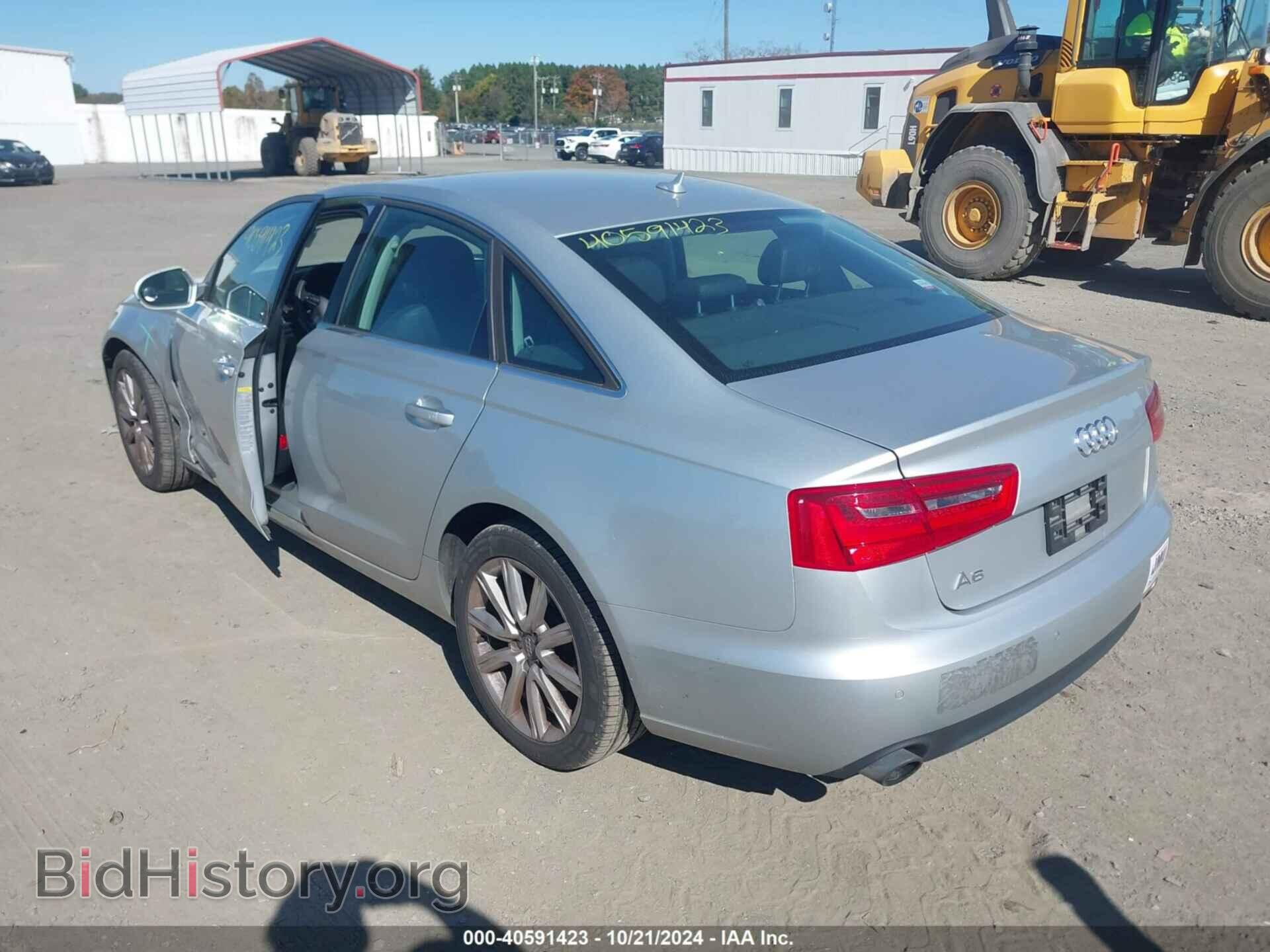 2013 AUDI A6 - VIN: WAUDFAFC2DN064277 - Фото 3