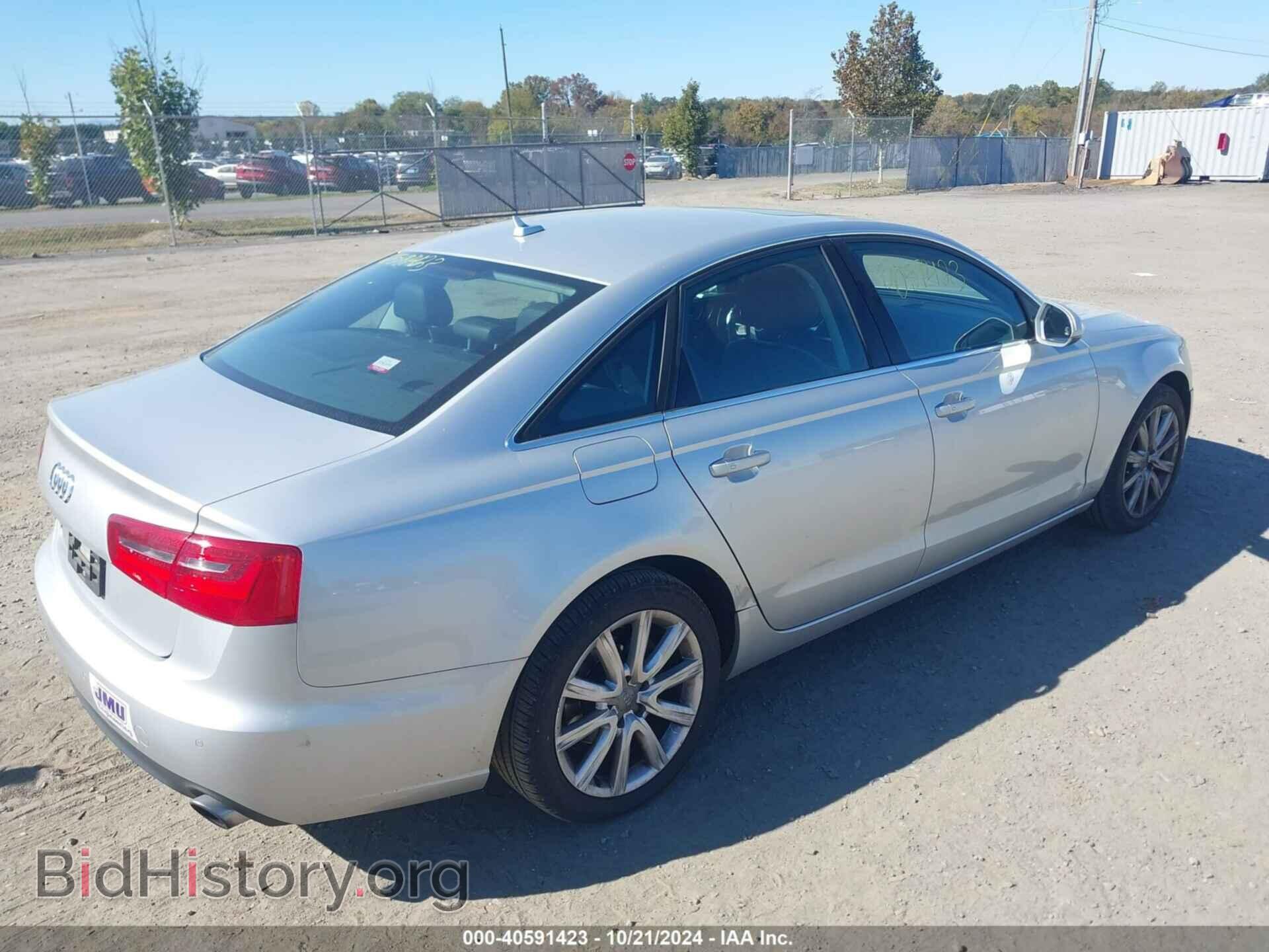 2013 AUDI A6 - VIN: WAUDFAFC2DN064277 - Фото 4