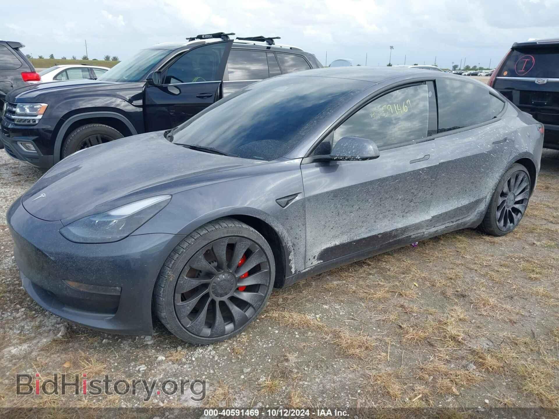 2023 TESLA MODEL 3 - VIN: 5YJ3E1ECXPF668892 - Фото 2