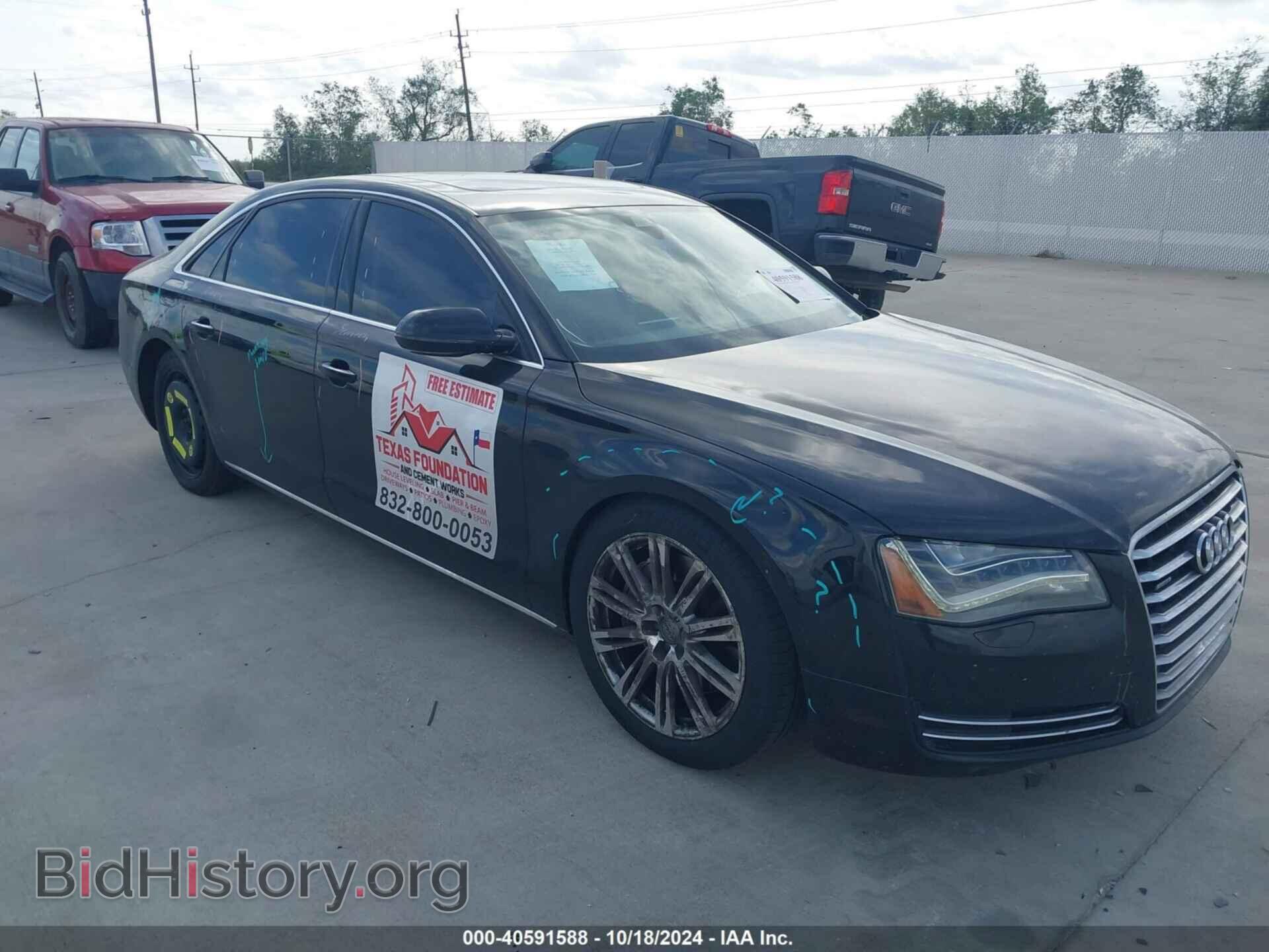 Photo WAUR2AFD7DN011987 - AUDI A8 L 2013
