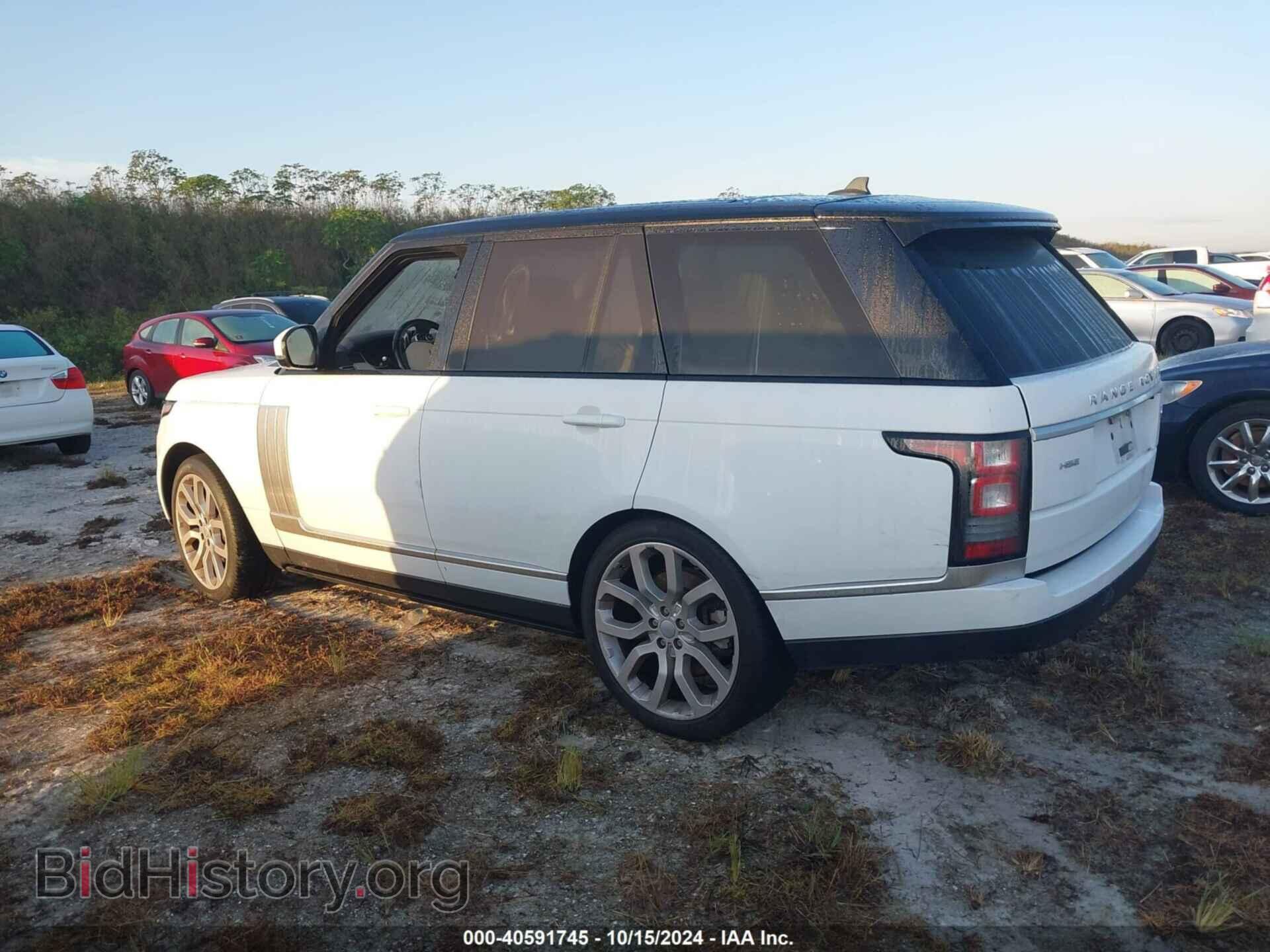 2016 LAND ROVER RANGE ROVER - VIN: SALGS2VF9GA263120 - Фото 3