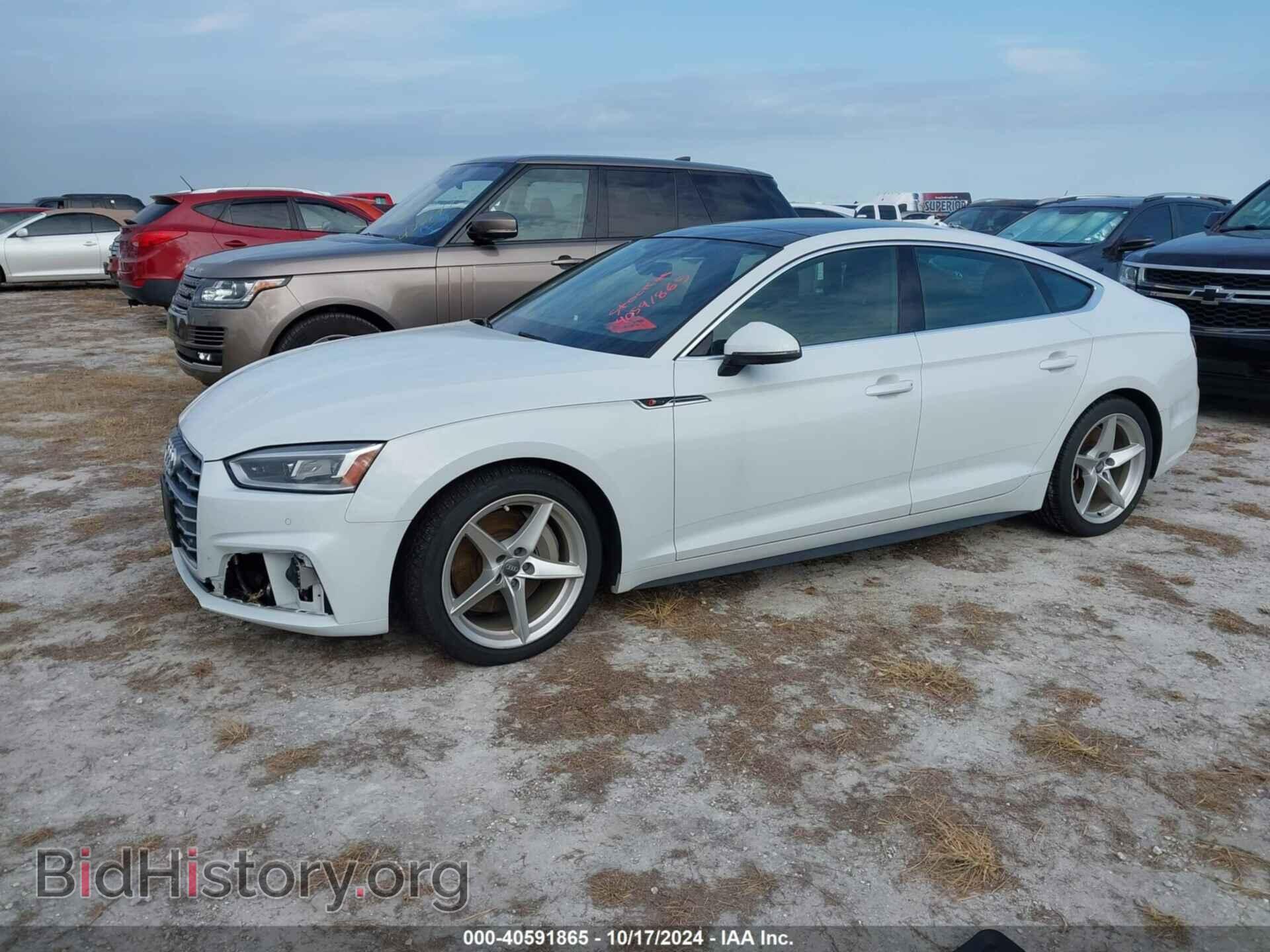 2018 AUDI A5 - VIN: WAUFNCF59JA080407 - Фото 2