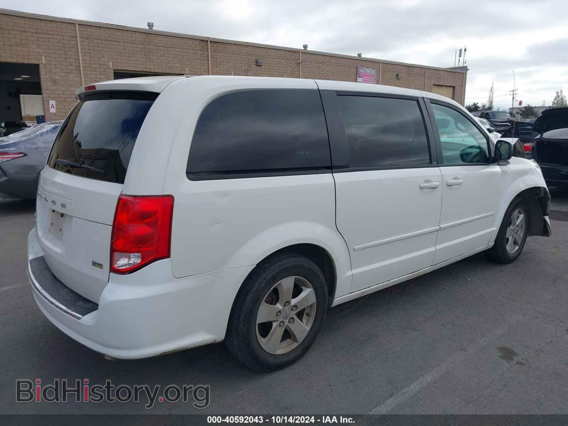 2013 DODGE GRAND CARAVAN - VIN: 2C4RDGBG0DR651428 - Фото 4