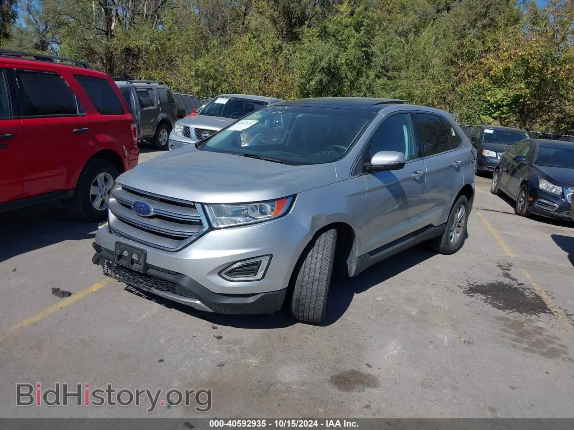 2015 FORD EDGE - VIN: 2FMPK3J83FBC07631 - Фото 2