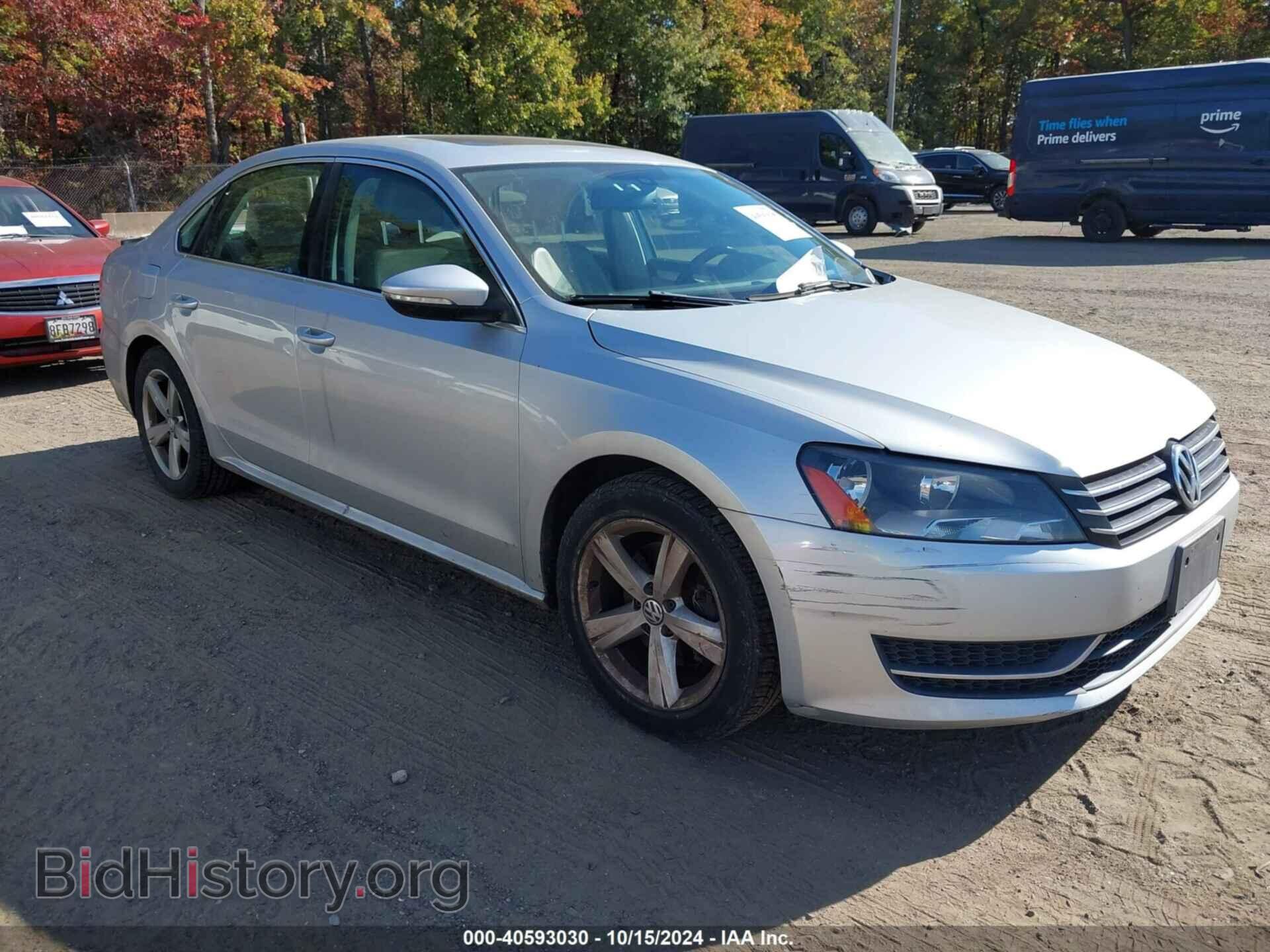 Photo 1VWBP7A32CC015346 - VOLKSWAGEN PASSAT 2012