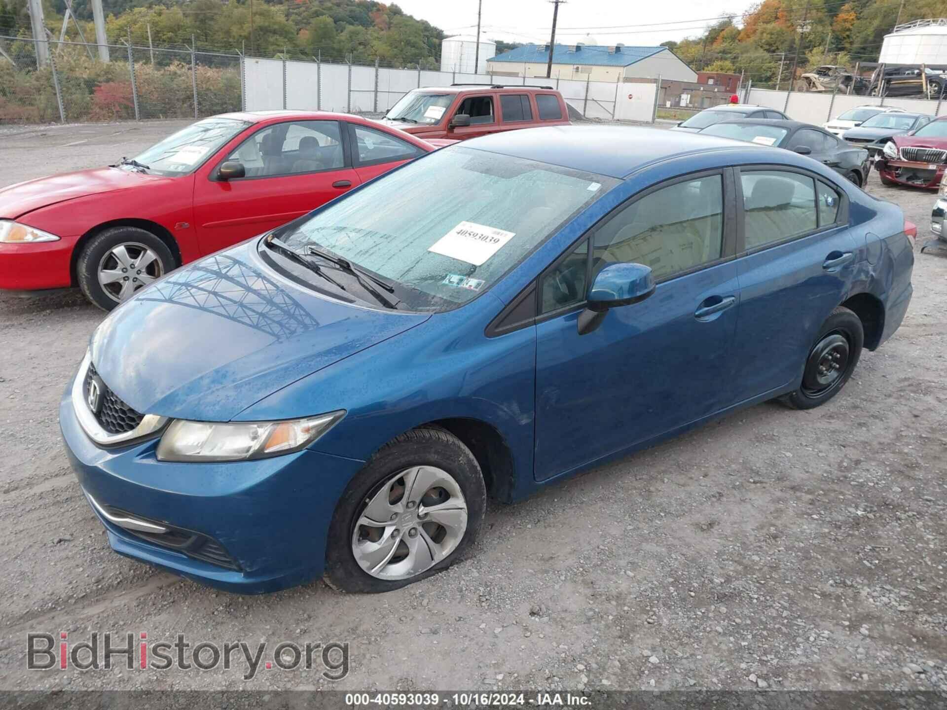 2013 HONDA CIVIC - VIN: 19XFB2F59DE289833 - Фото 2