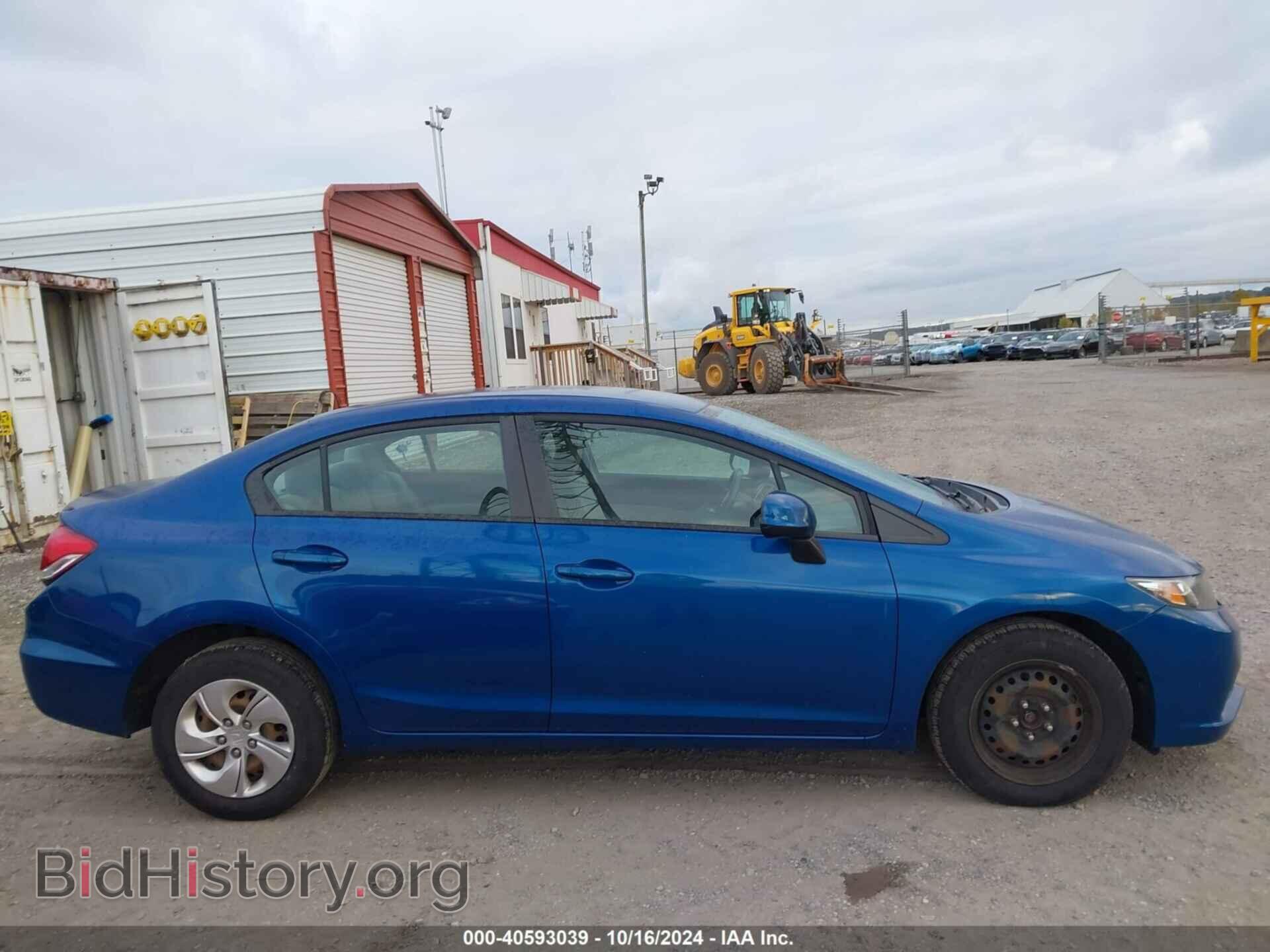 2013 HONDA CIVIC - VIN: 19XFB2F59DE289833 - Фото 14