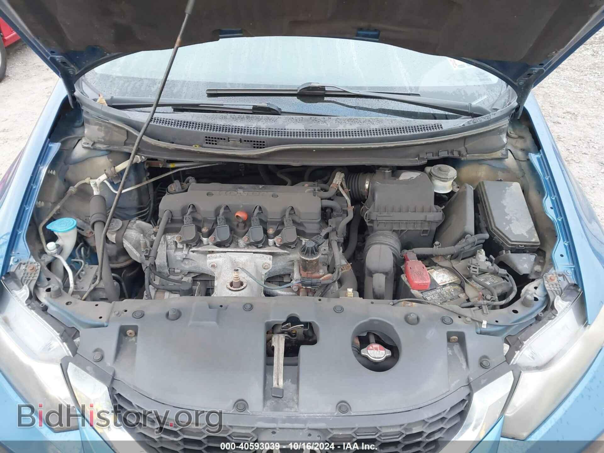 2013 HONDA CIVIC - VIN: 19XFB2F59DE289833 - Фото 10