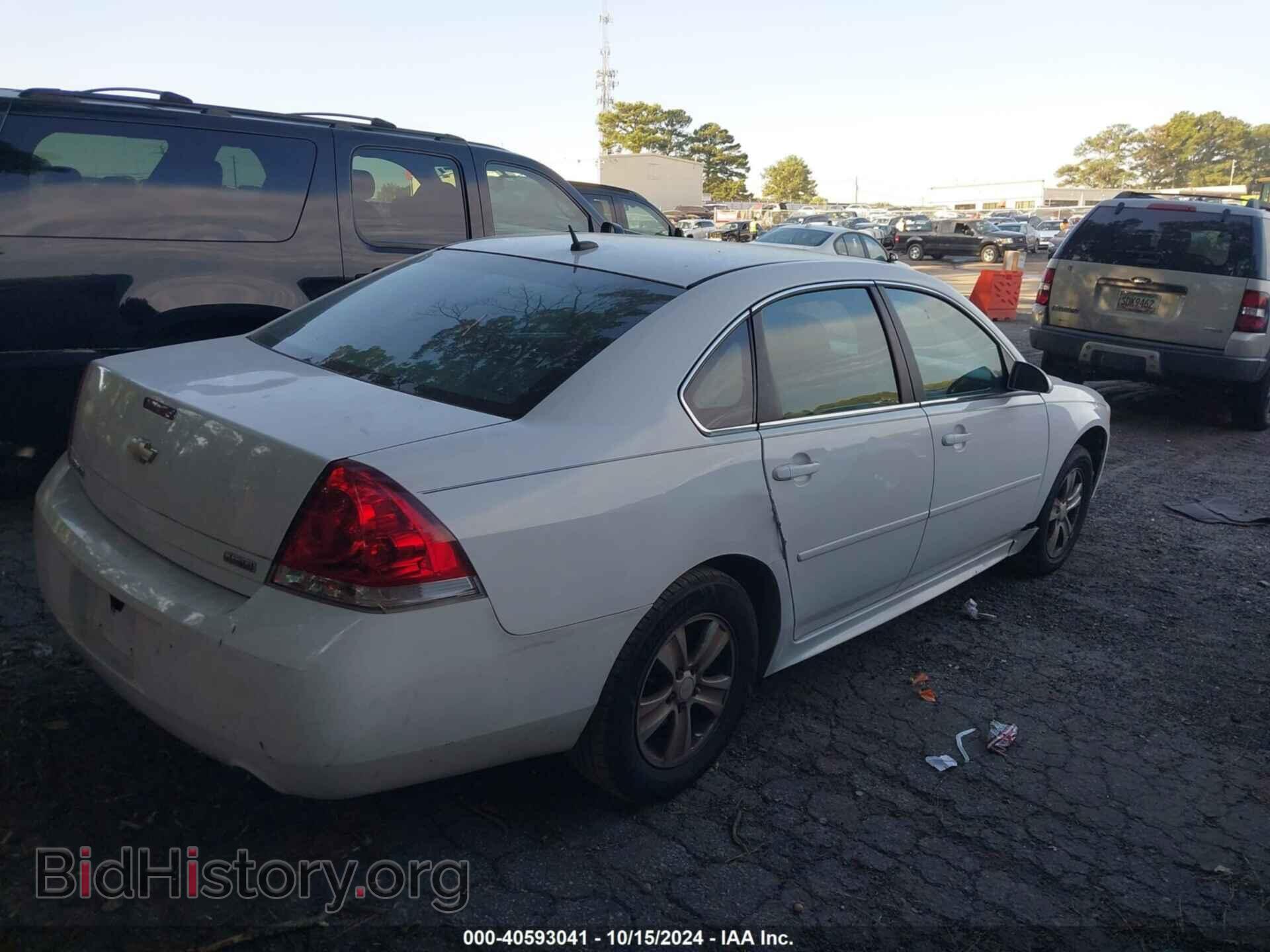 2013 CHEVROLET IMPALA - VIN: 2G1WF5E39D1234231 - Фото 4