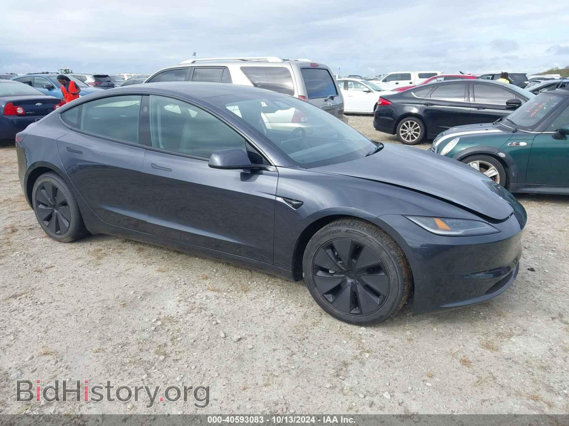 Photo 5YJ3E1EA9RF756446 - TESLA MODEL 3 2024