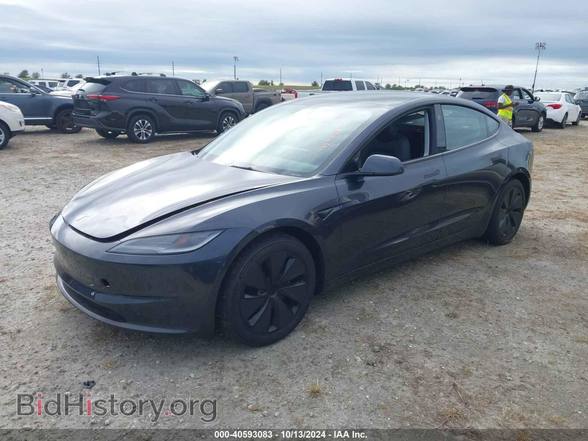 2024 TESLA MODEL 3 - VIN: 5YJ3E1EA9RF756446 - Фото 2
