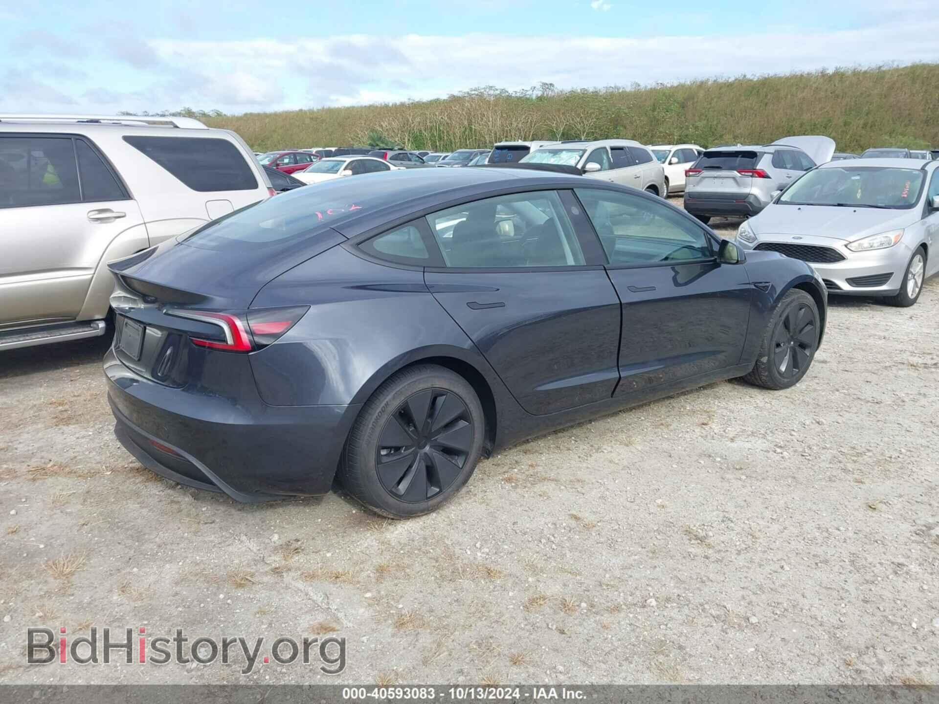 2024 TESLA MODEL 3 - VIN: 5YJ3E1EA9RF756446 - Фото 4
