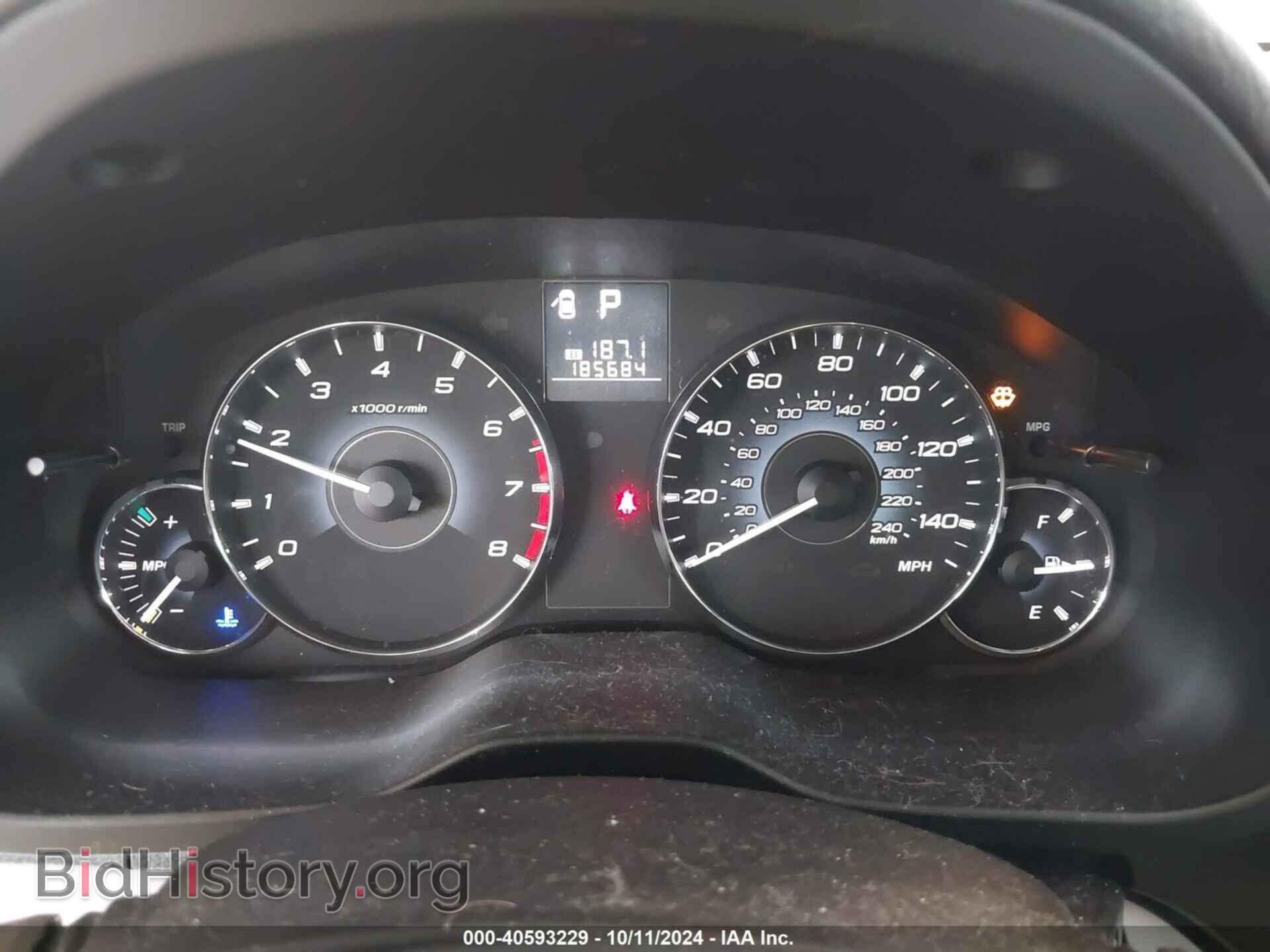 2012 SUBARU OUTBACK - VIN: 4S4BRBCC3C3258656 - Фото 7