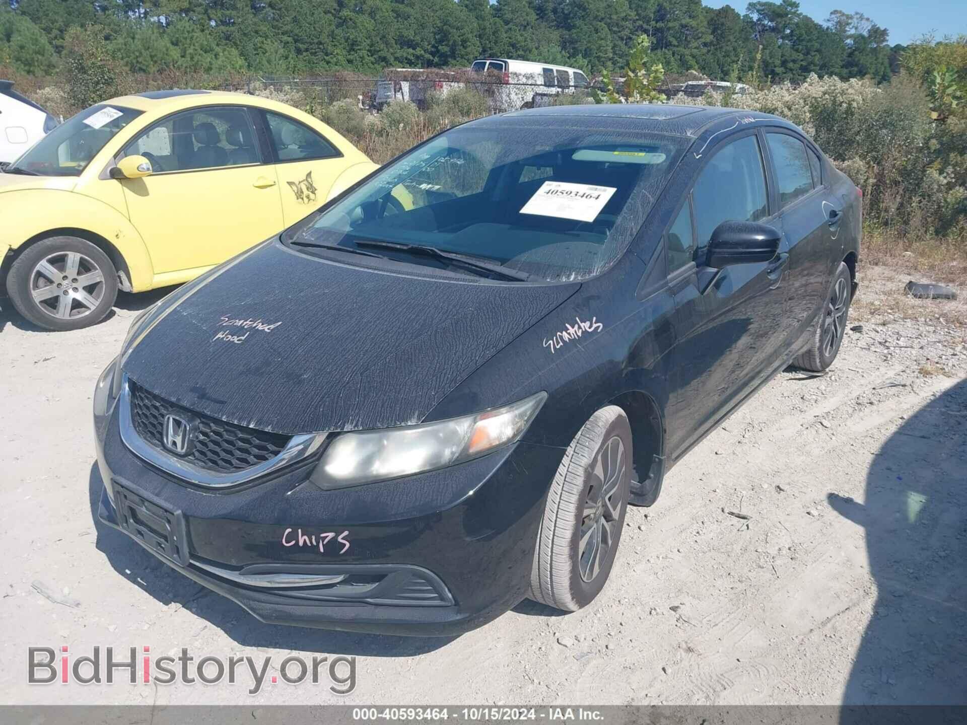 2015 HONDA CIVIC - VIN: 19XFB2F82FE022725 - Фото 2