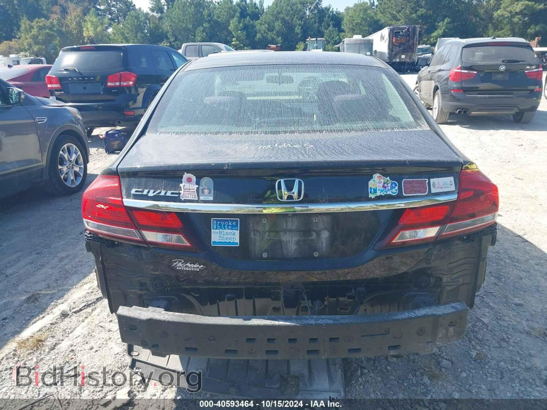 2015 HONDA CIVIC - VIN: 19XFB2F82FE022725 - Фото 16