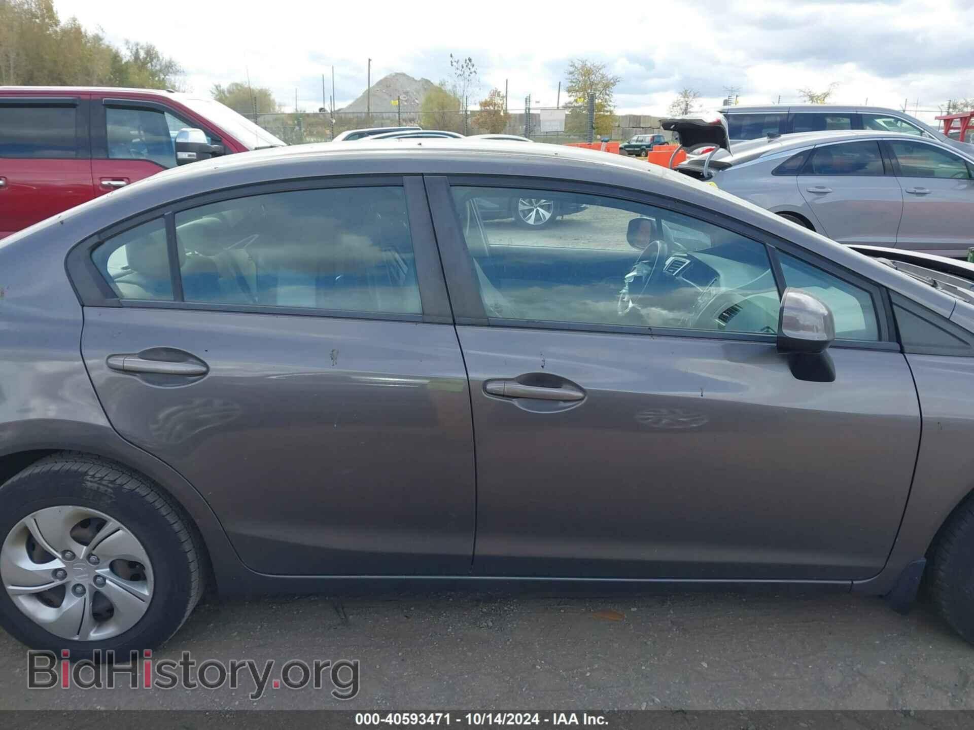2013 HONDA CIVIC - VIN: 19XFB2E55DE049146 - Фото 13