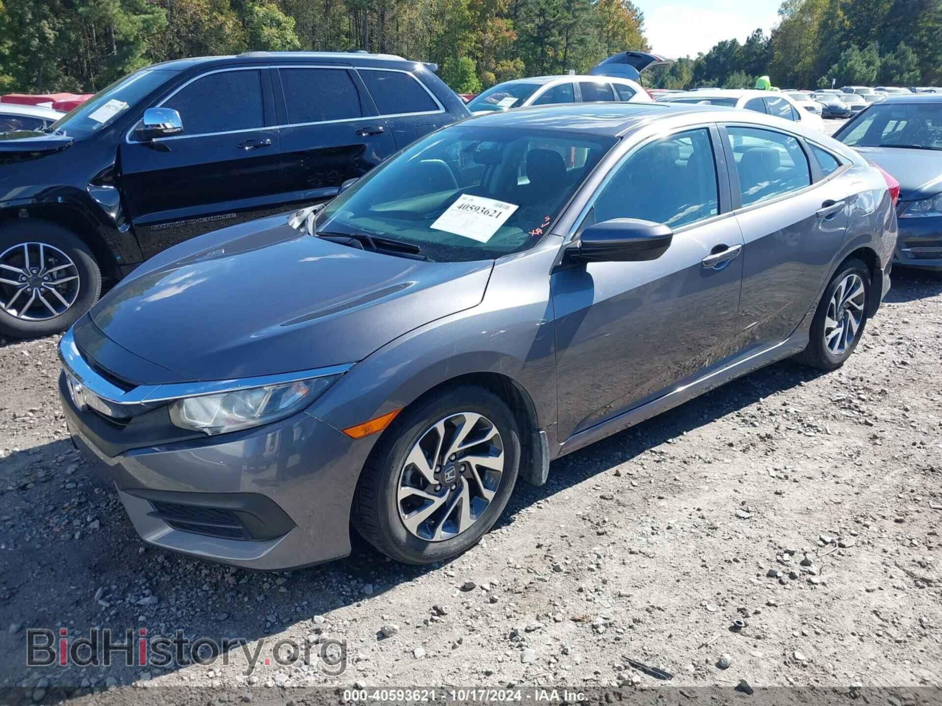 2017 HONDA CIVIC - VIN: 19XFC2F77HE007421 - Фото 2