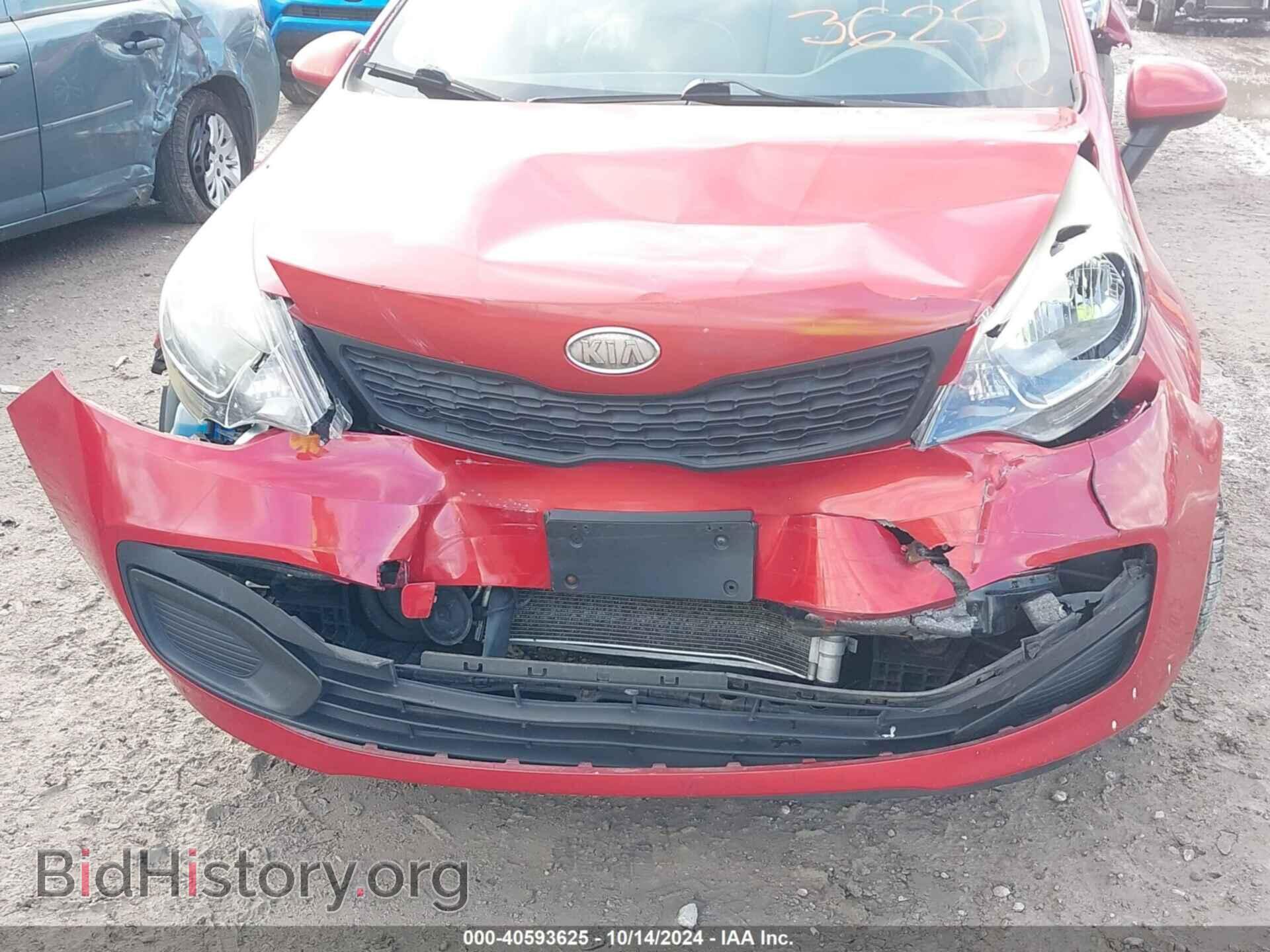 2012 KIA RIO - VIN: KNADM4A33C6077367 - Фото 6
