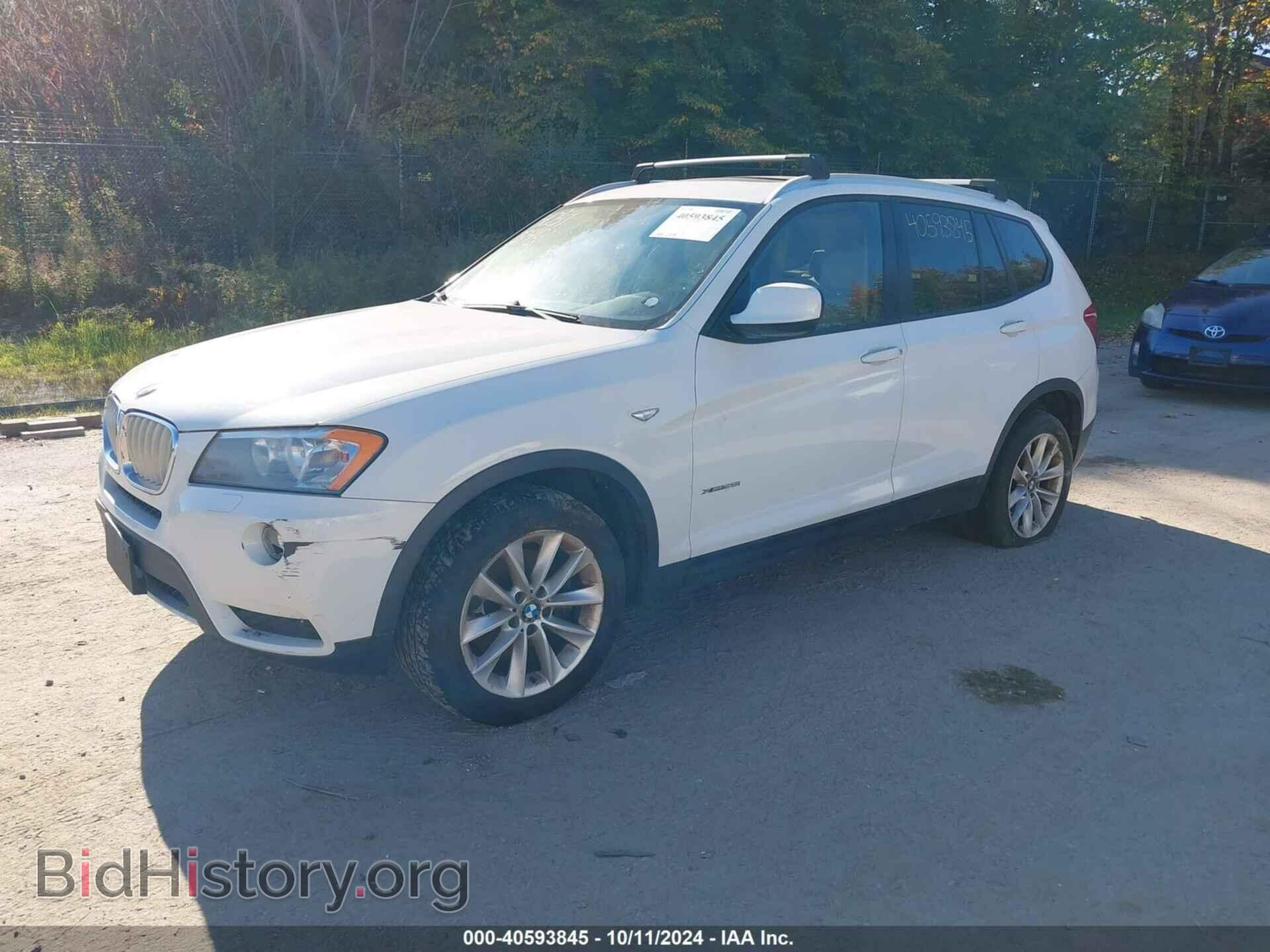 2014 BMW X3 - VIN: 5UXWX9C54E0D22831 - Фото 2