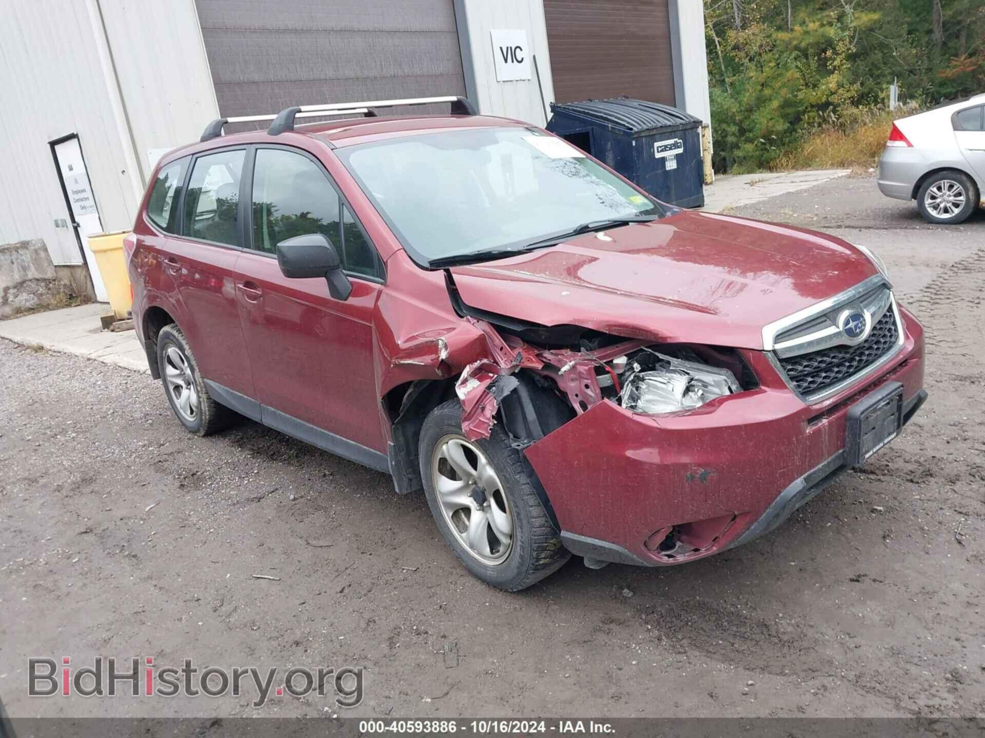 Фотография JF2SJAAC7FH826652 - SUBARU FORESTER 2015
