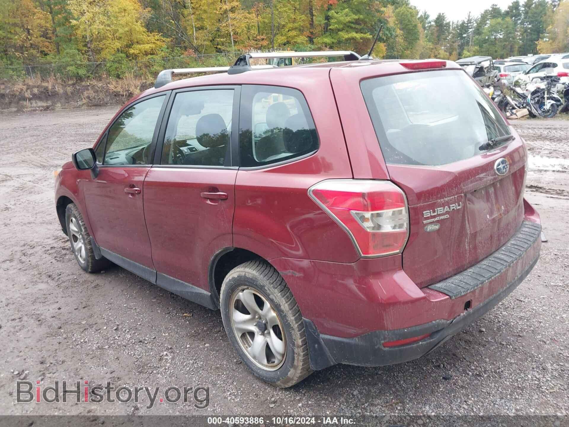 2015 SUBARU FORESTER - VIN: JF2SJAAC7FH826652 - Фото 3
