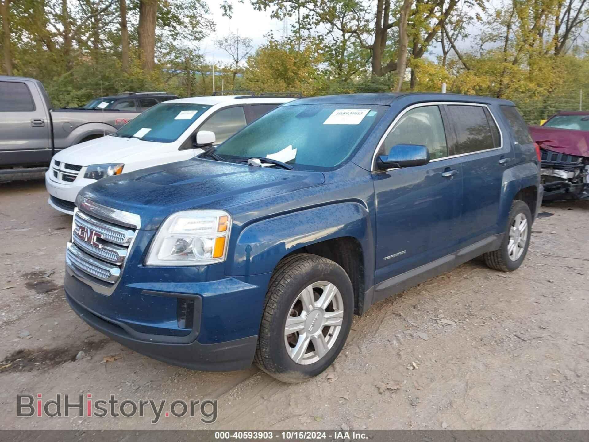 2016 GMC TERRAIN - VIN: 2GKALMEK7G6306650 - Фото 2