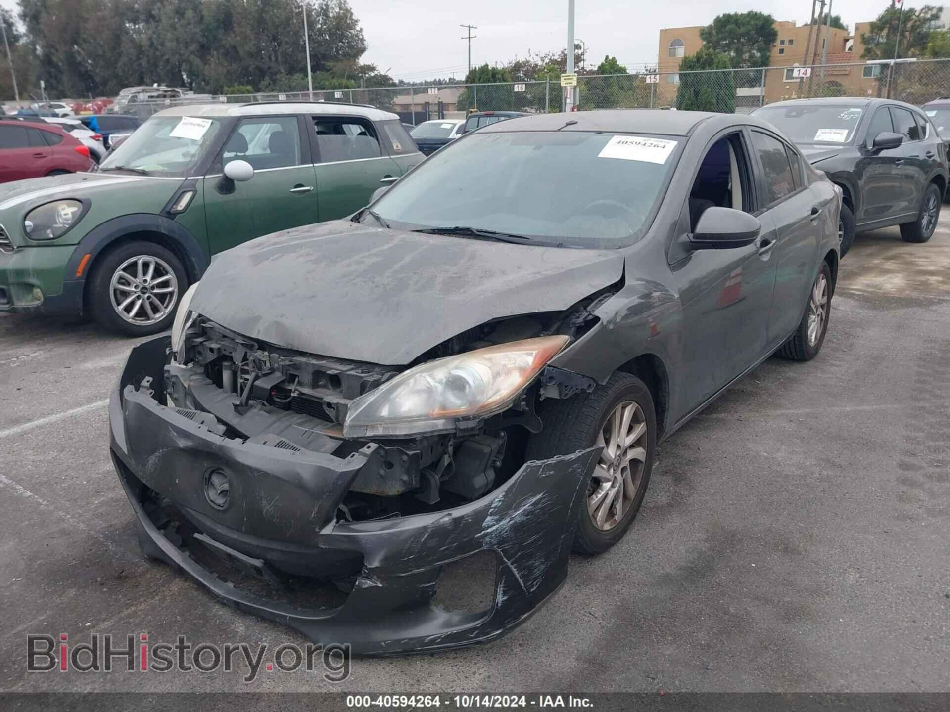 2012 MAZDA MAZDA3 - VIN: JM1BL1V8XC1694375 - Фото 2