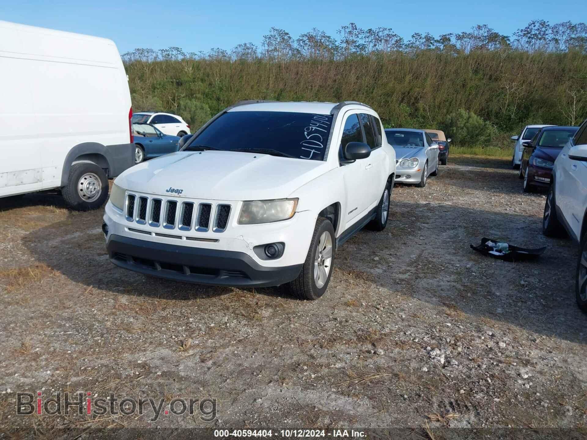 2016 JEEP COMPASS - VIN: 1C4NJCBA0GD568097 - Фото 2