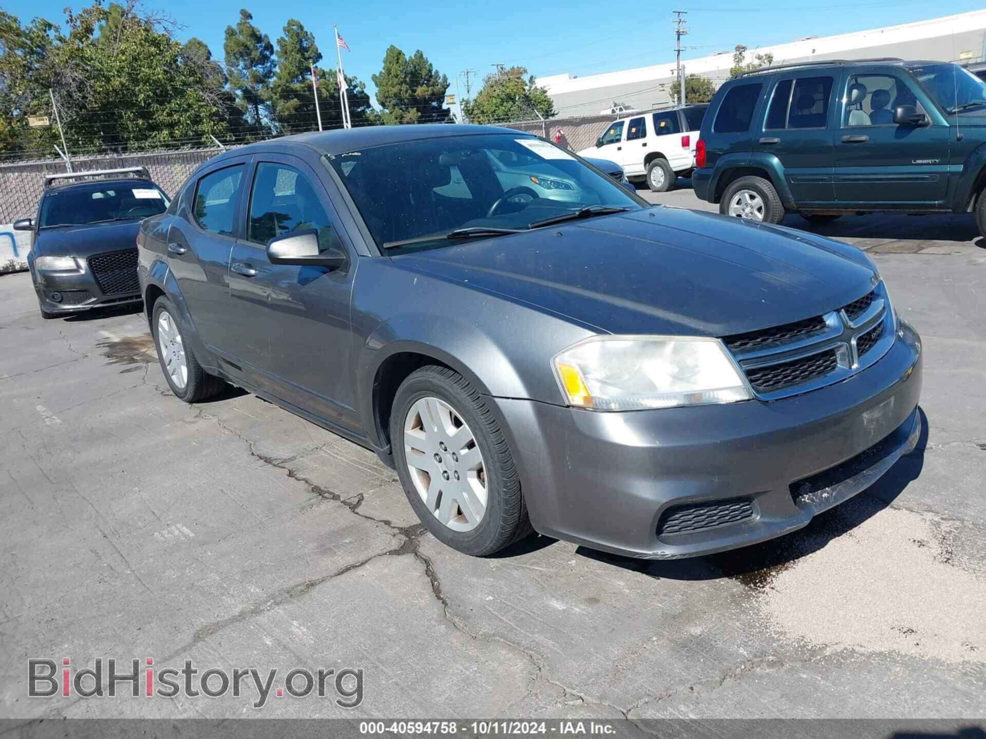 Photo 1C3CDZAB8CN259210 - DODGE AVENGER 2012