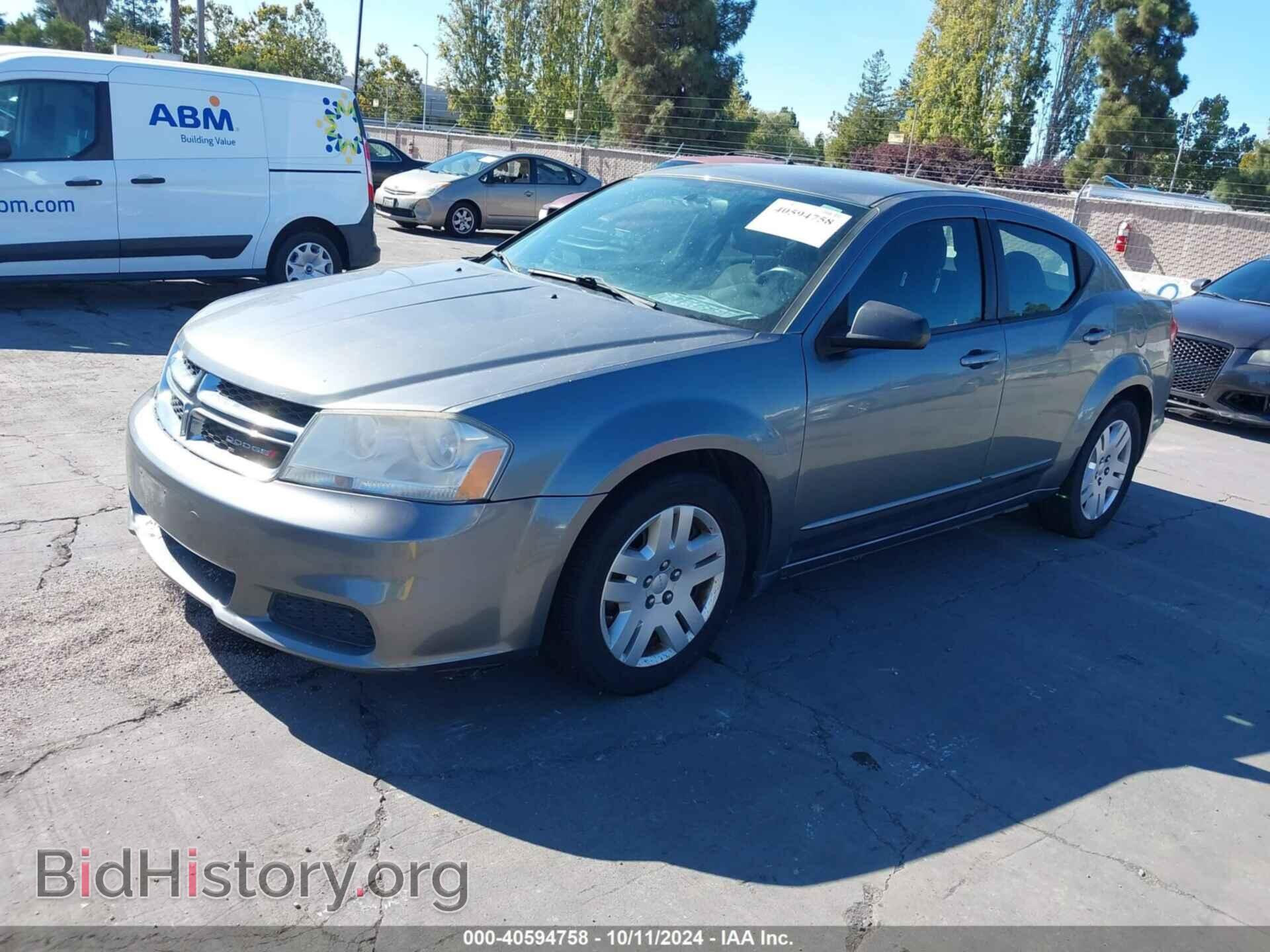 2012 DODGE AVENGER - VIN: 1C3CDZAB8CN259210 - Фото 2