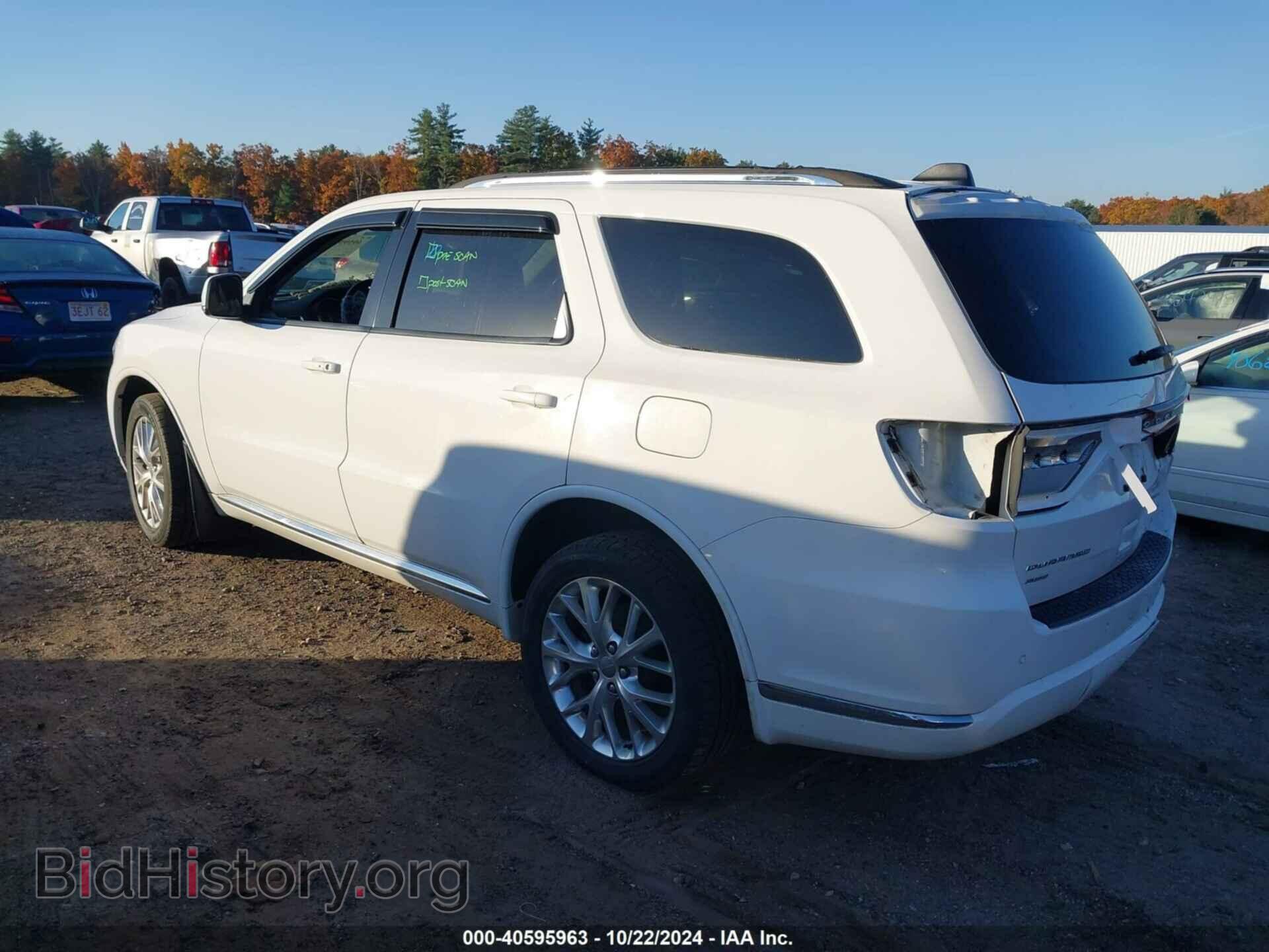 2016 DODGE DURANGO - VIN: 1C4RDJDG8GC433549 - Photo 3