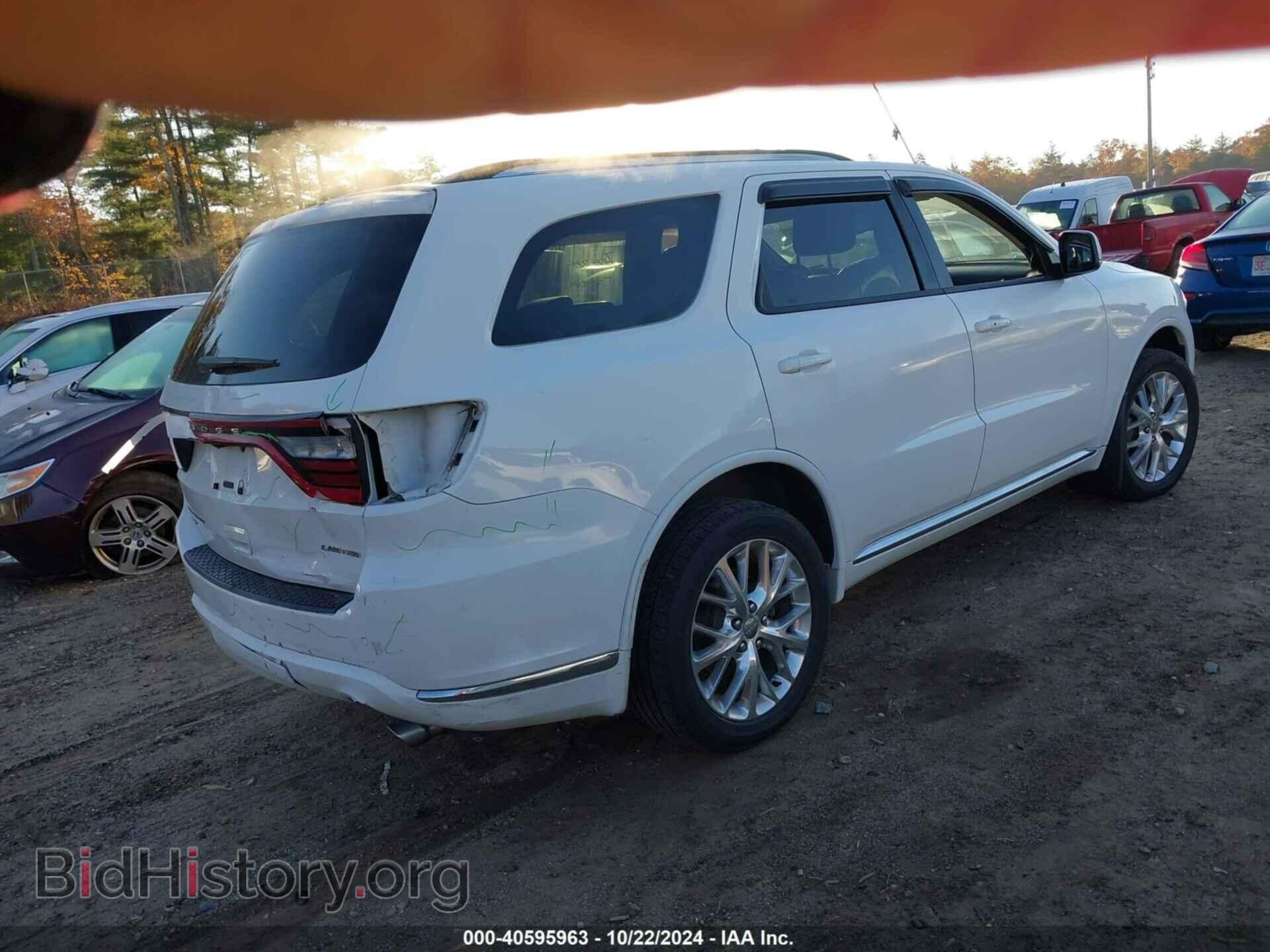 2016 DODGE DURANGO - VIN: 1C4RDJDG8GC433549 - Photo 4