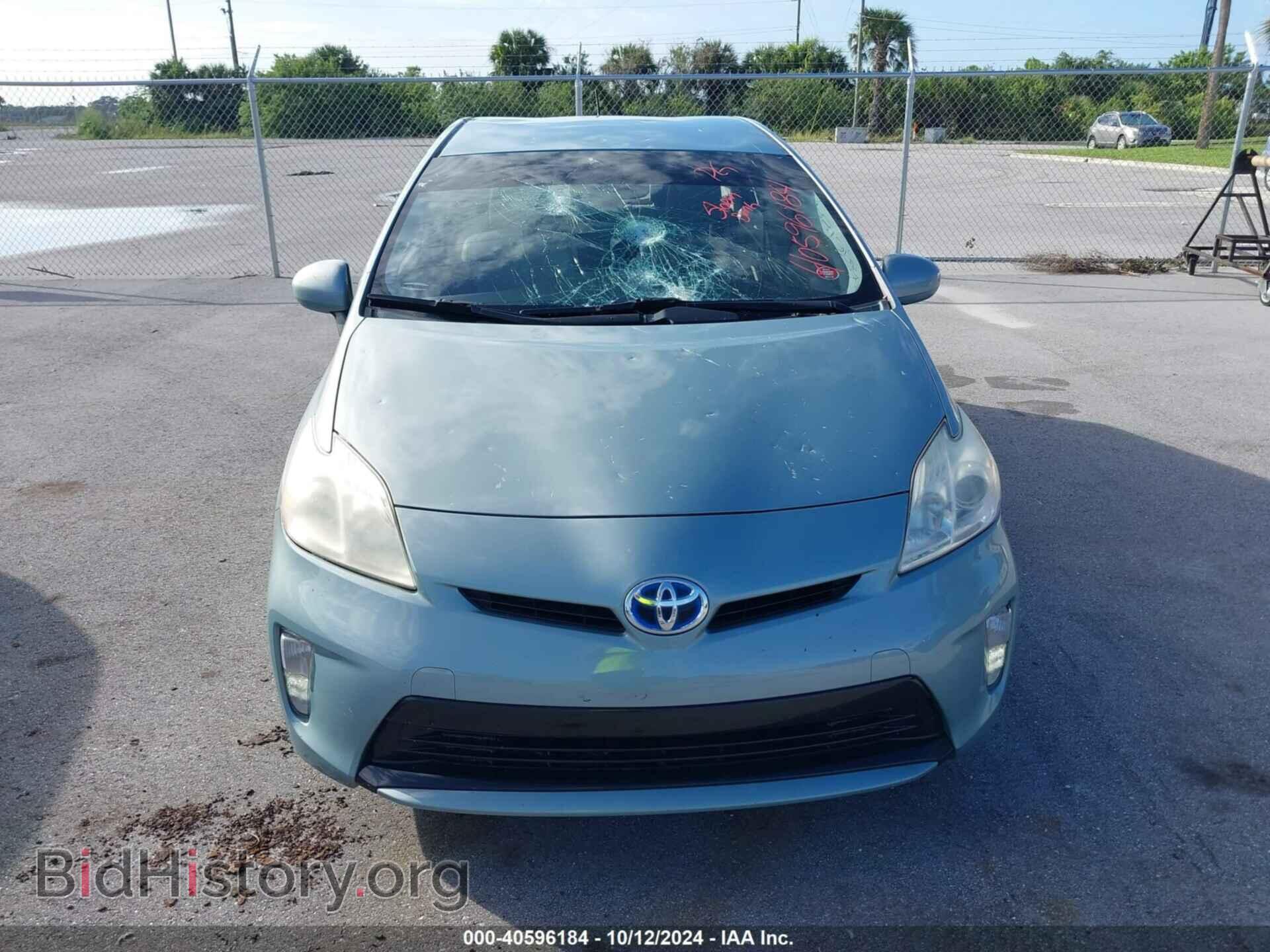 2012 TOYOTA PRIUS - VIN: JTDKN3DU3C1596258 - Фото 6