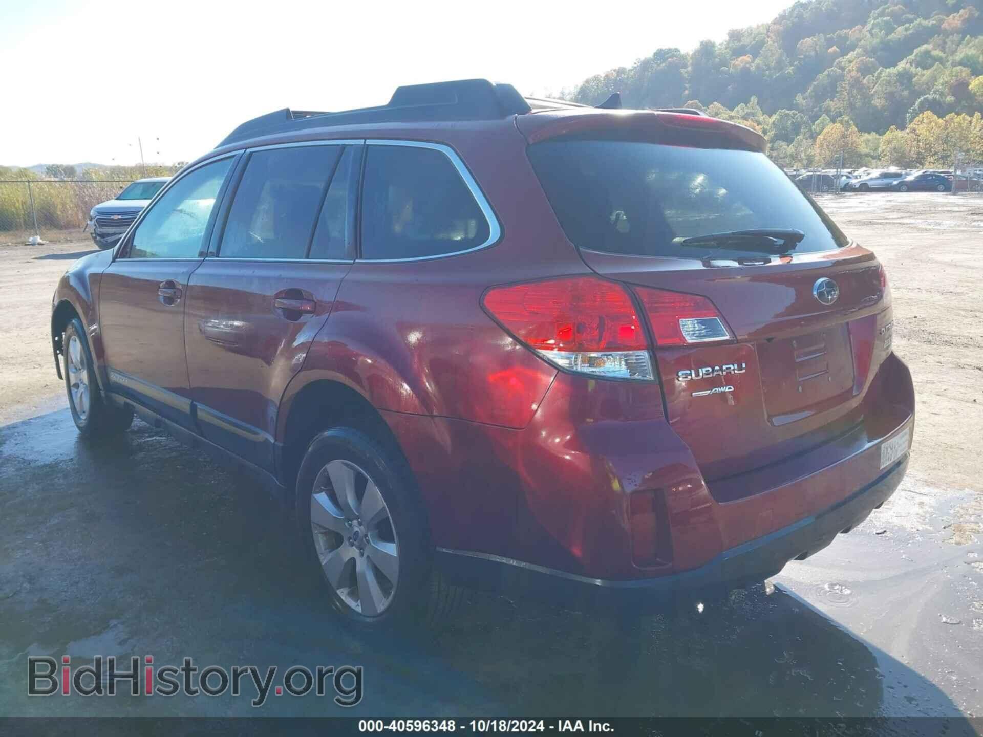 2012 SUBARU OUTBACK - VIN: 4S4BRBLCXC3229008 - Фото 3