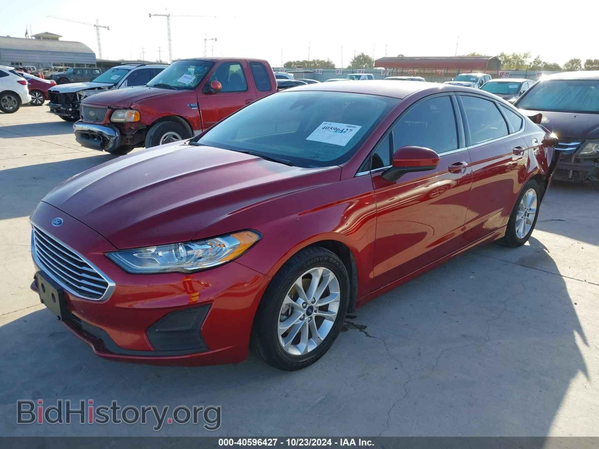 2019 FORD FUSION - VIN: 3FA6P0HD8KR148287 - Фото 2
