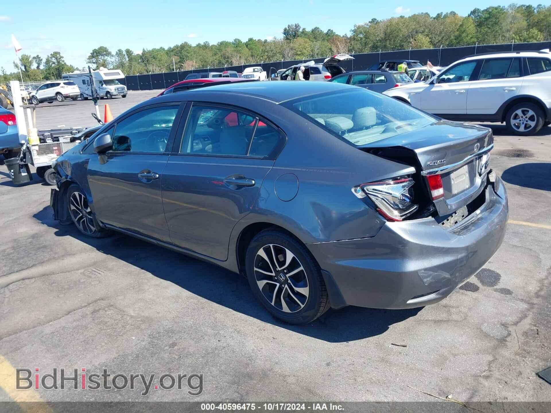 2013 HONDA CIVIC - VIN: 19XFB2F96DE045687 - Фото 3