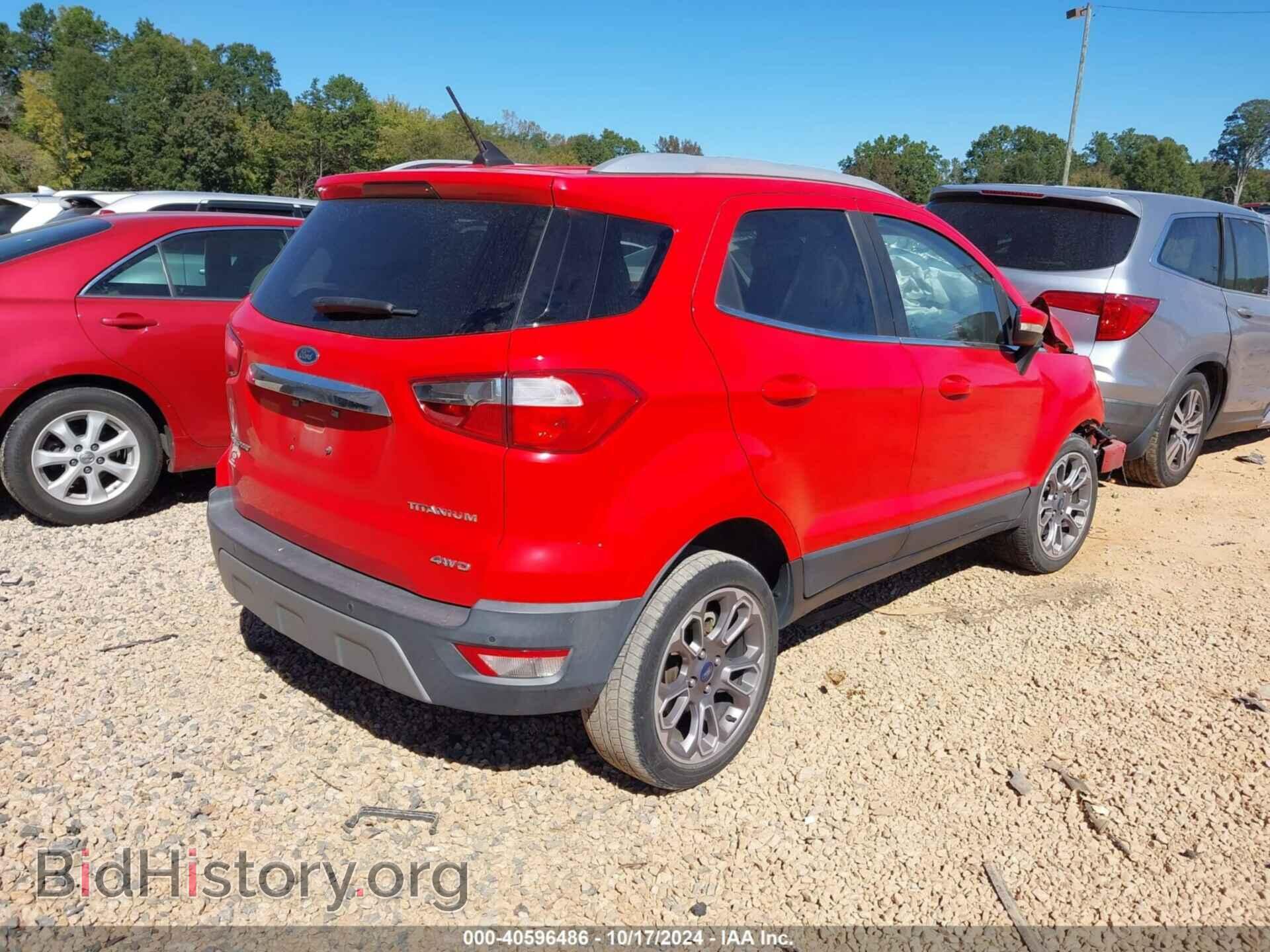 2019 FORD ECOSPORT - VIN: MAJ6S3KL4KC279604 - Фото 4
