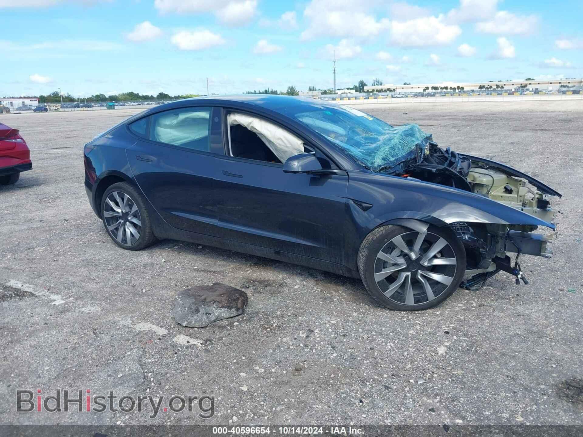 Photo 5YJ3E1EA2RF751069 - TESLA MODEL 3 2024