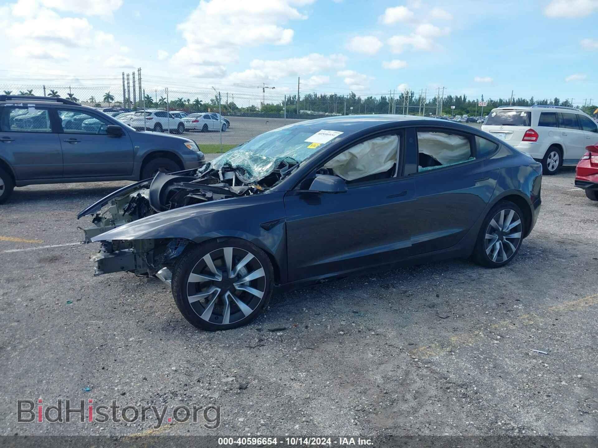2024 TESLA MODEL 3 - VIN: 5YJ3E1EA2RF751069 - Photo 2
