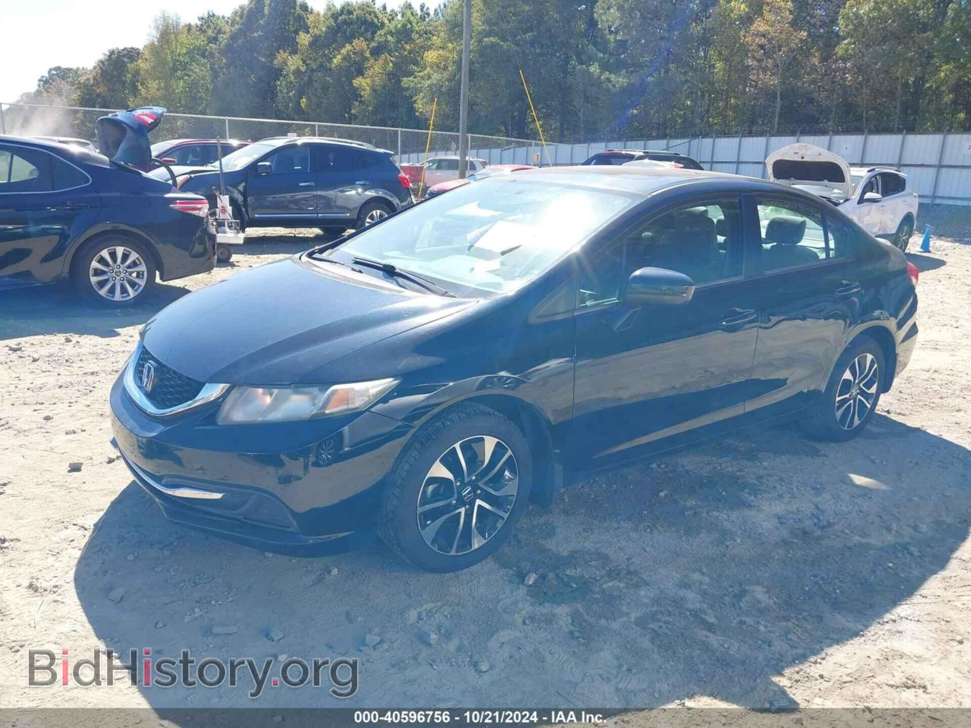 2014 HONDA CIVIC - VIN: 19XFB2F81EE010841 - Фото 2