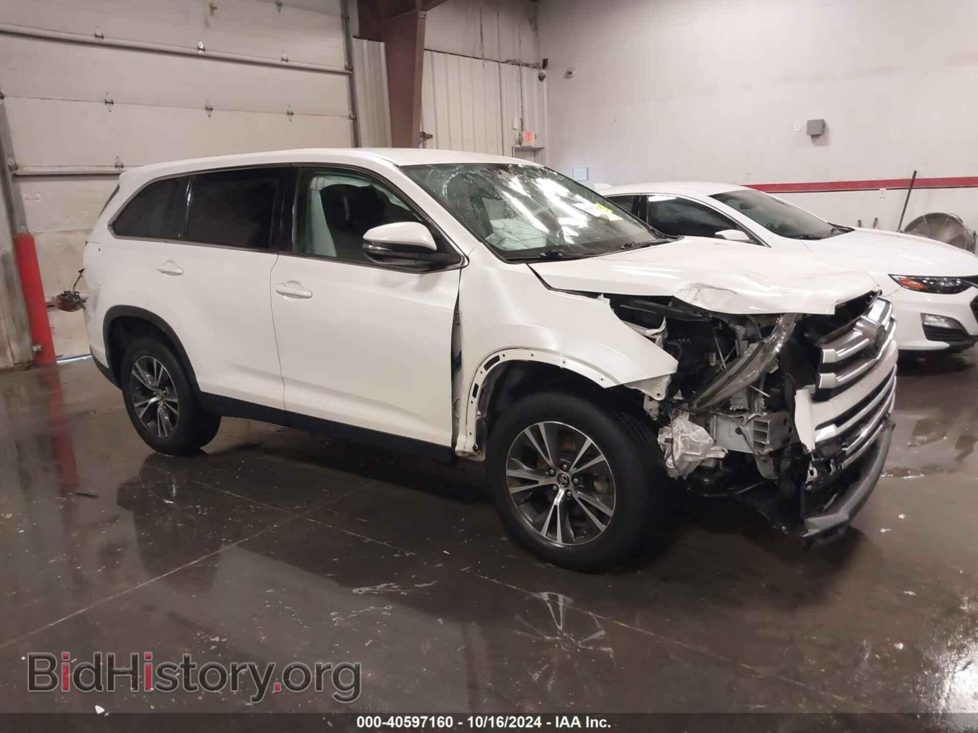 Фотография 5TDZZRFH5KS303774 - TOYOTA HIGHLANDER 2019
