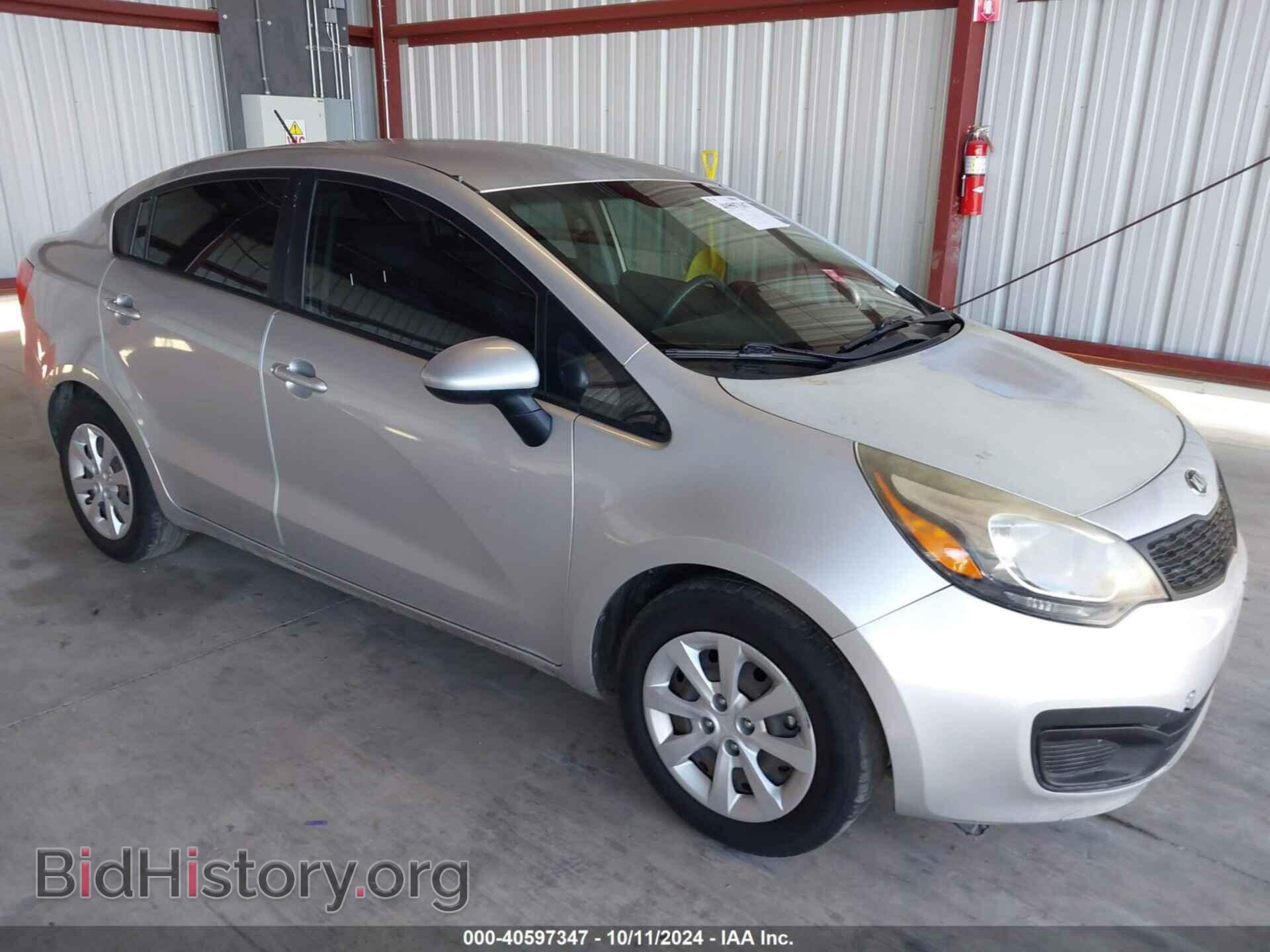 Фотография KNADM4A34D6211563 - KIA RIO 2013