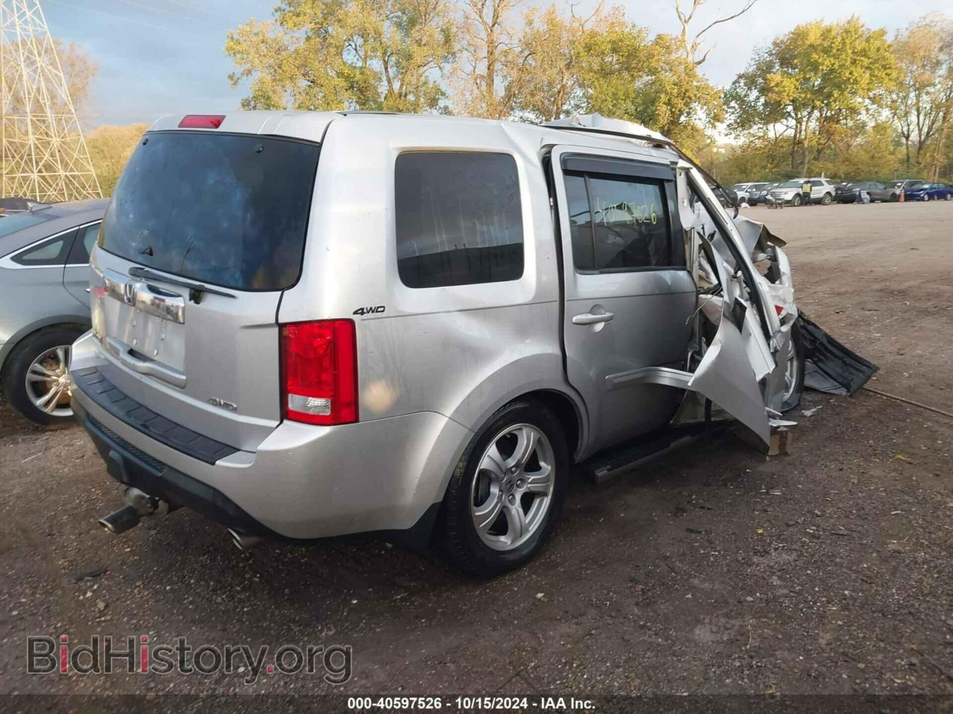 2012 HONDA PILOT - VIN: 5FNYF4H48CB007963 - Фото 4