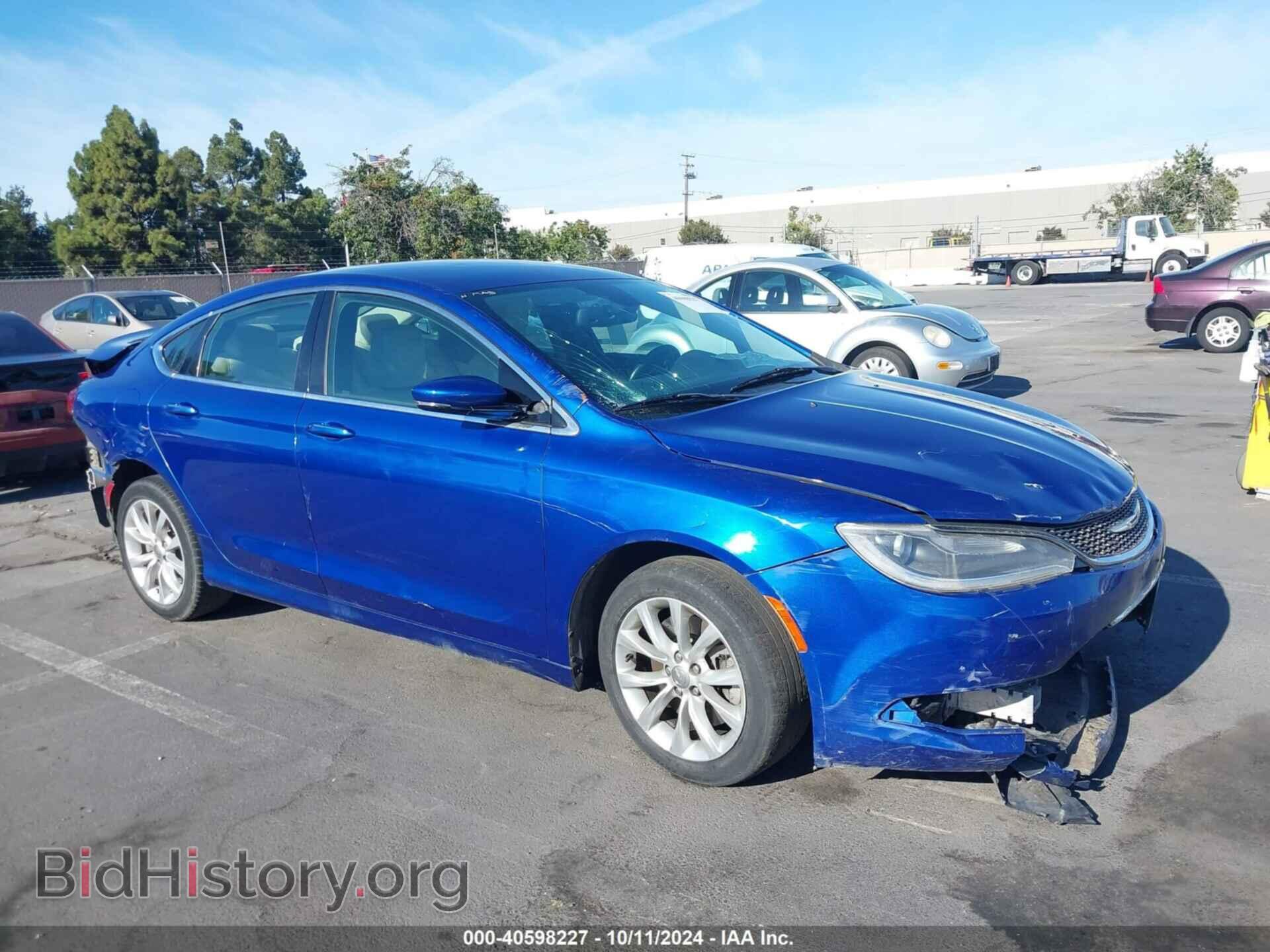 Photo 1C3CCCCG0FN627618 - CHRYSLER 200 2015