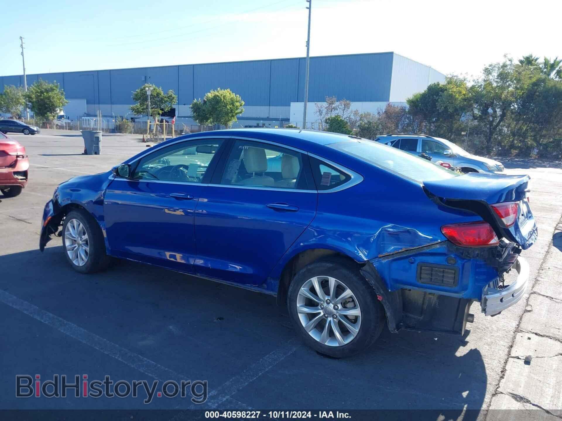 2015 CHRYSLER 200 - VIN: 1C3CCCCG0FN627618 - Фото 3