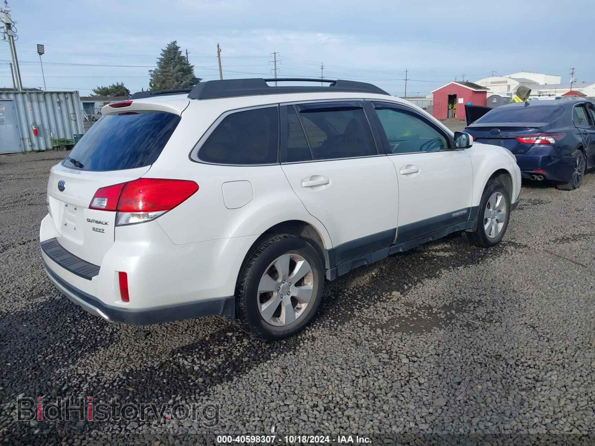 2012 SUBARU OUTBACK - VIN: 4S4BRBGC1C3239565 - Фото 4