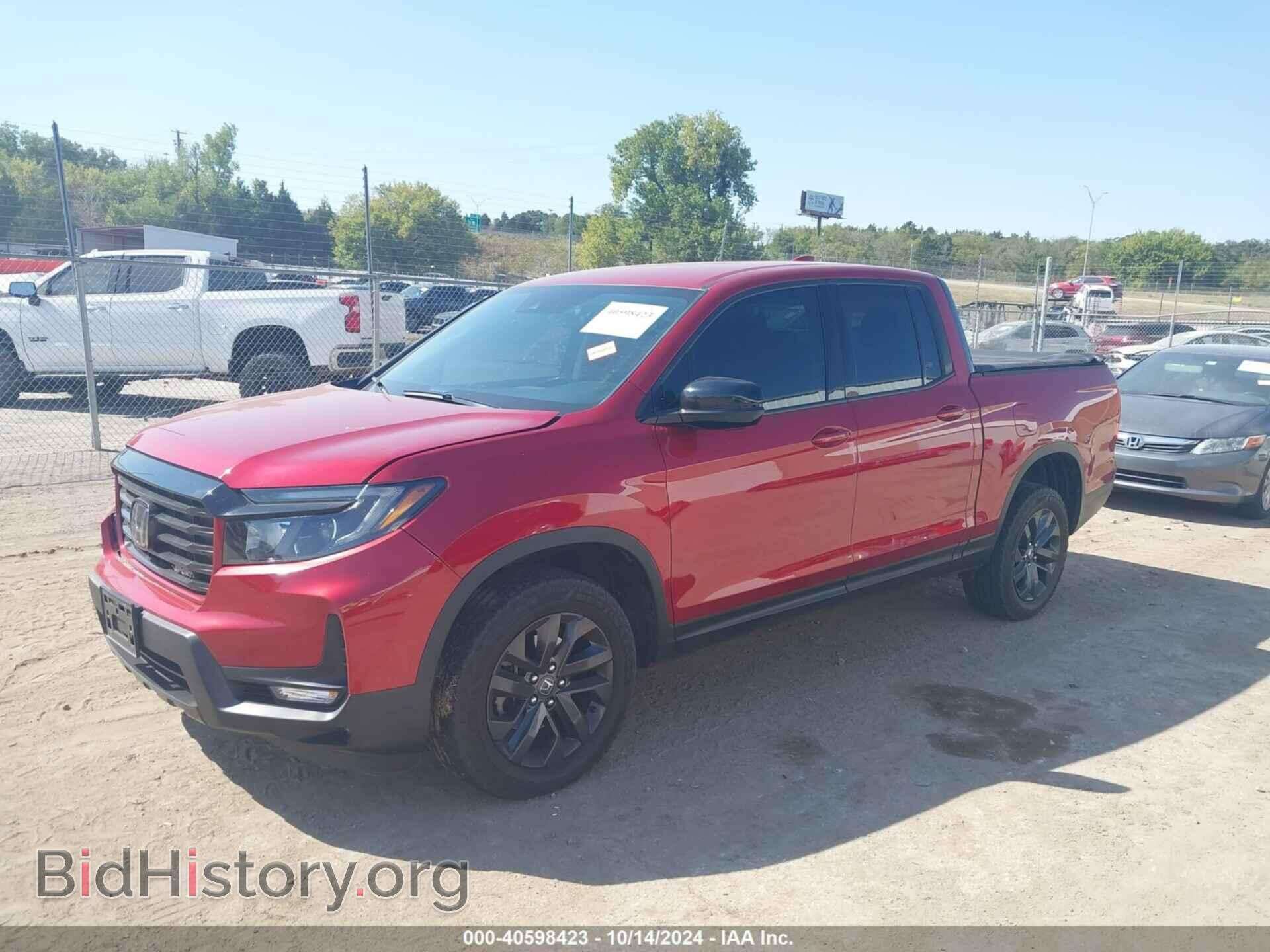 2021 HONDA RIDGELINE - VIN: 5FPYK3F12MB015919 - Фото 2